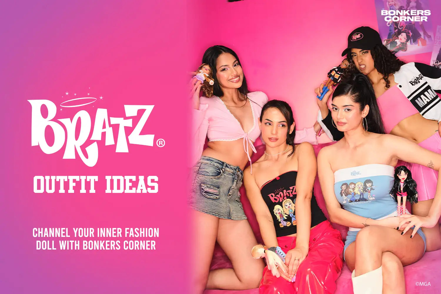 Bratz Outfit Ideas: Channel Inner Doll with Bonkers Corner