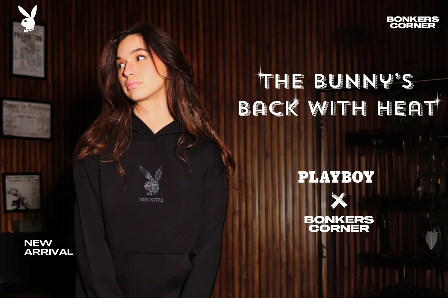 The Bunny’s Back—with Heat: Playboy x Bonkers Corner Is Live