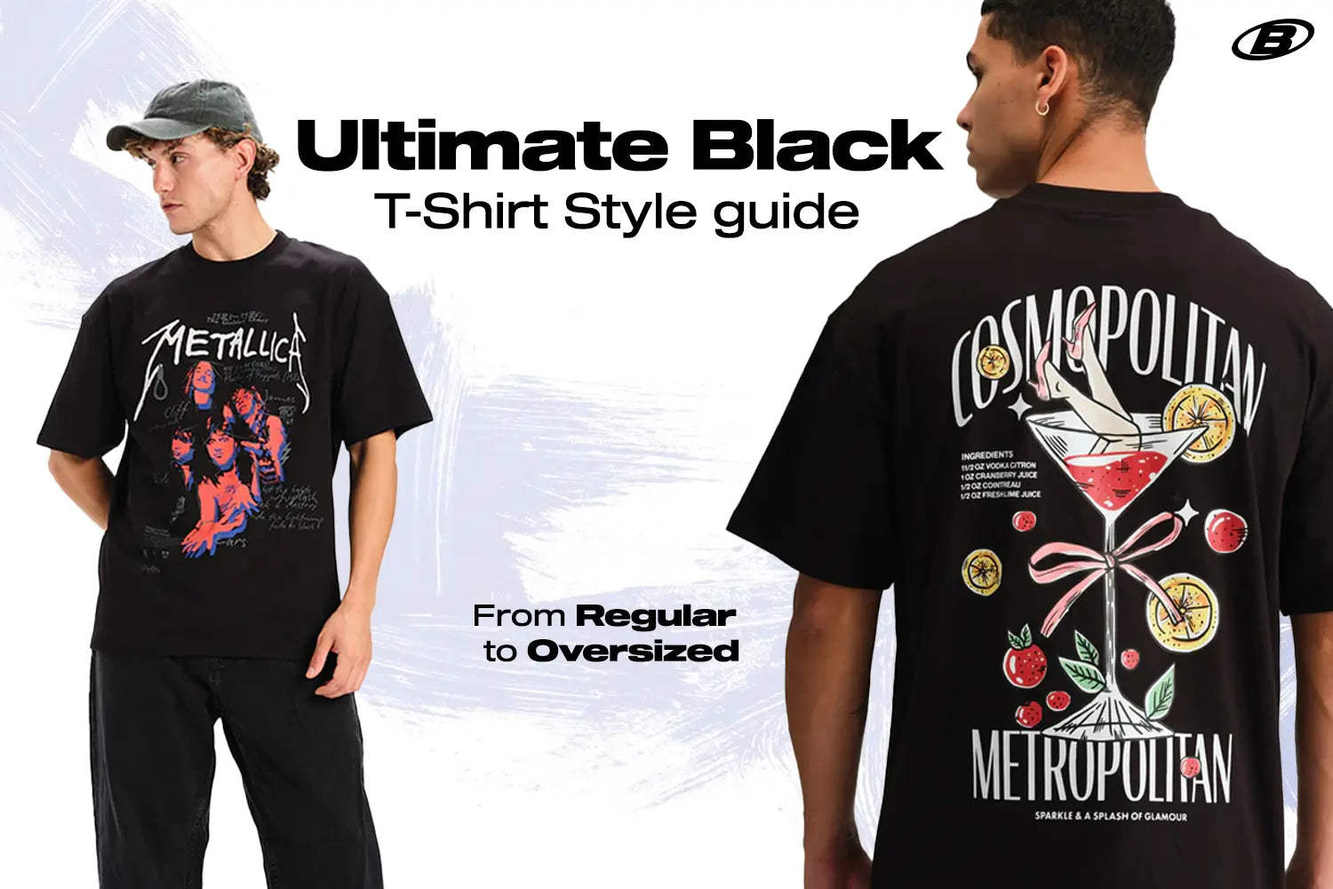 Ultimate Black T-Shirt Style Guide-From Regular to Oversized