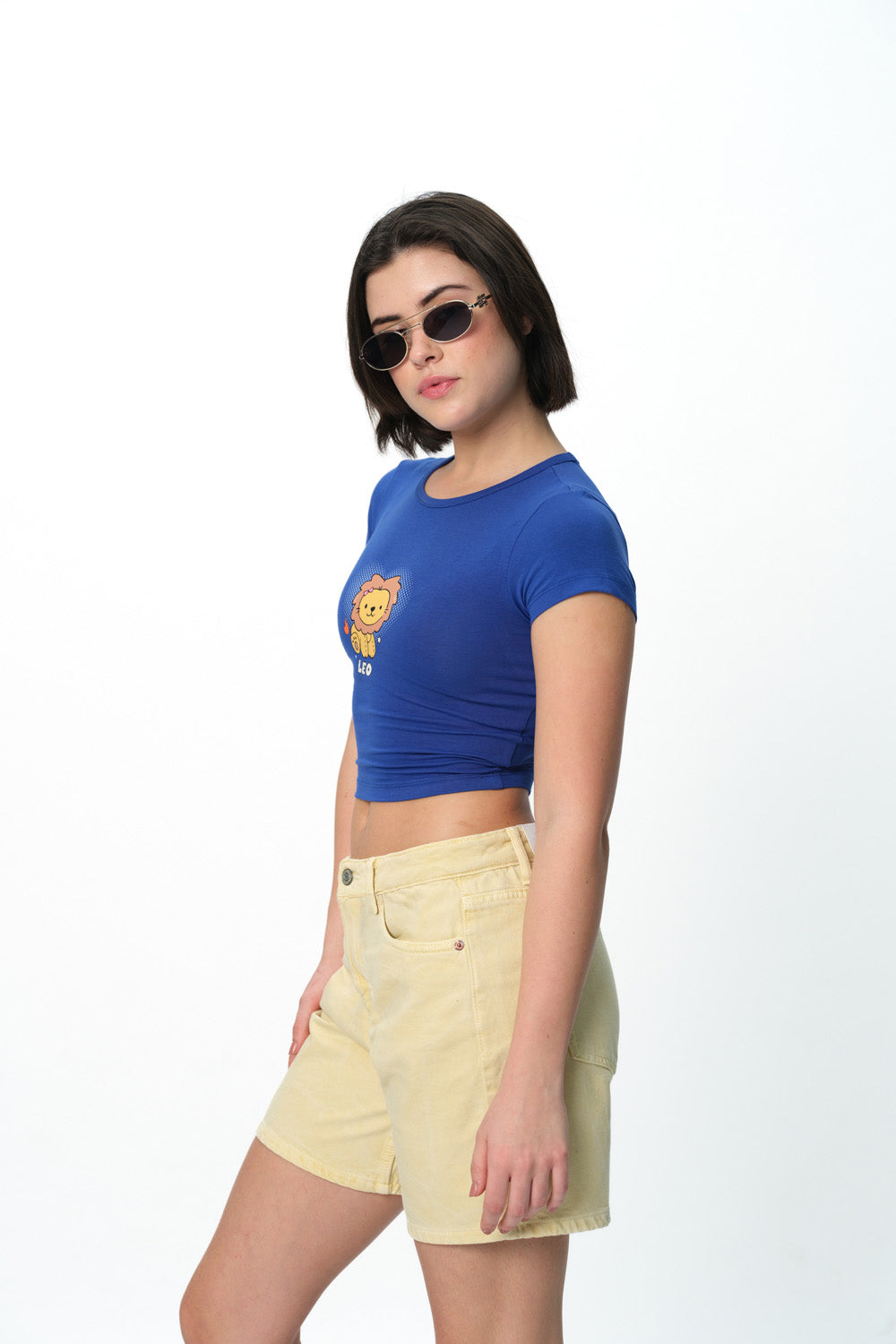 Leo Legacy Long Length Baby Tee - BonkersCorner