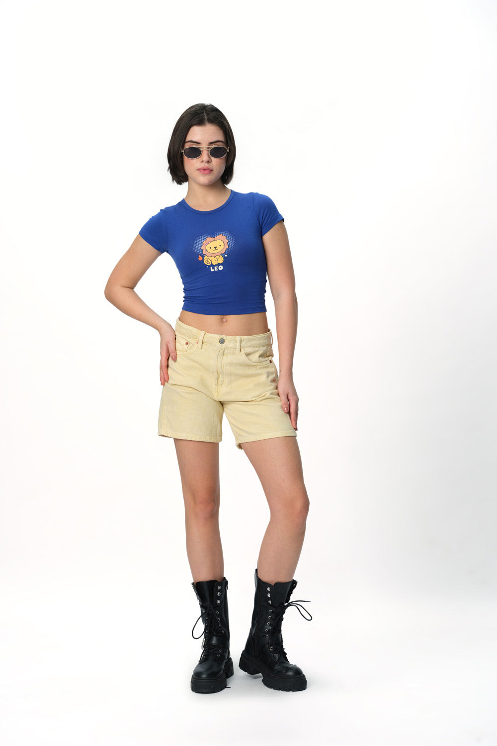 Leo Legacy Long Length Baby Tee - BonkersCorner