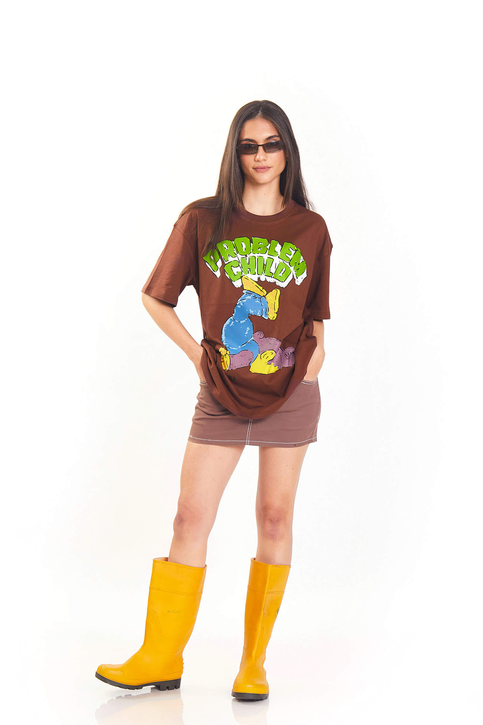Problem Child Oversized T-Shirt - BonkersCorner