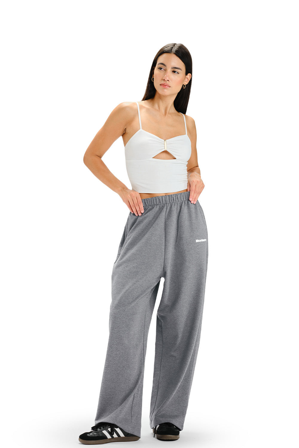 Melange Mode Loose Fit Joggers - BonkersCorner