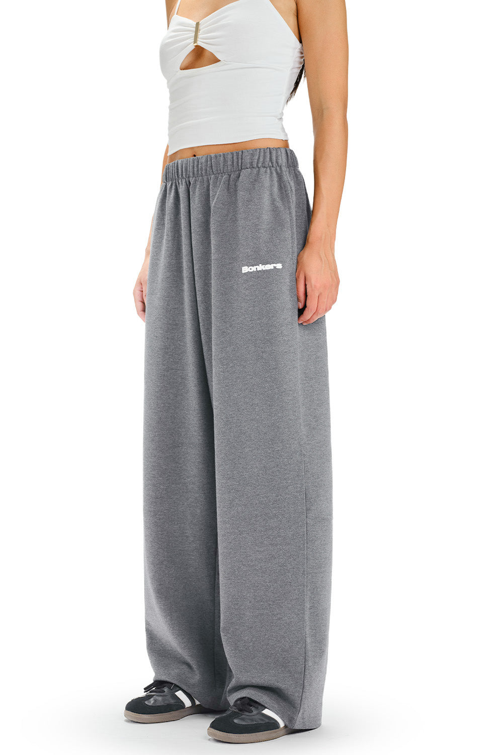 Melange Mode Loose Fit Joggers - BonkersCorner