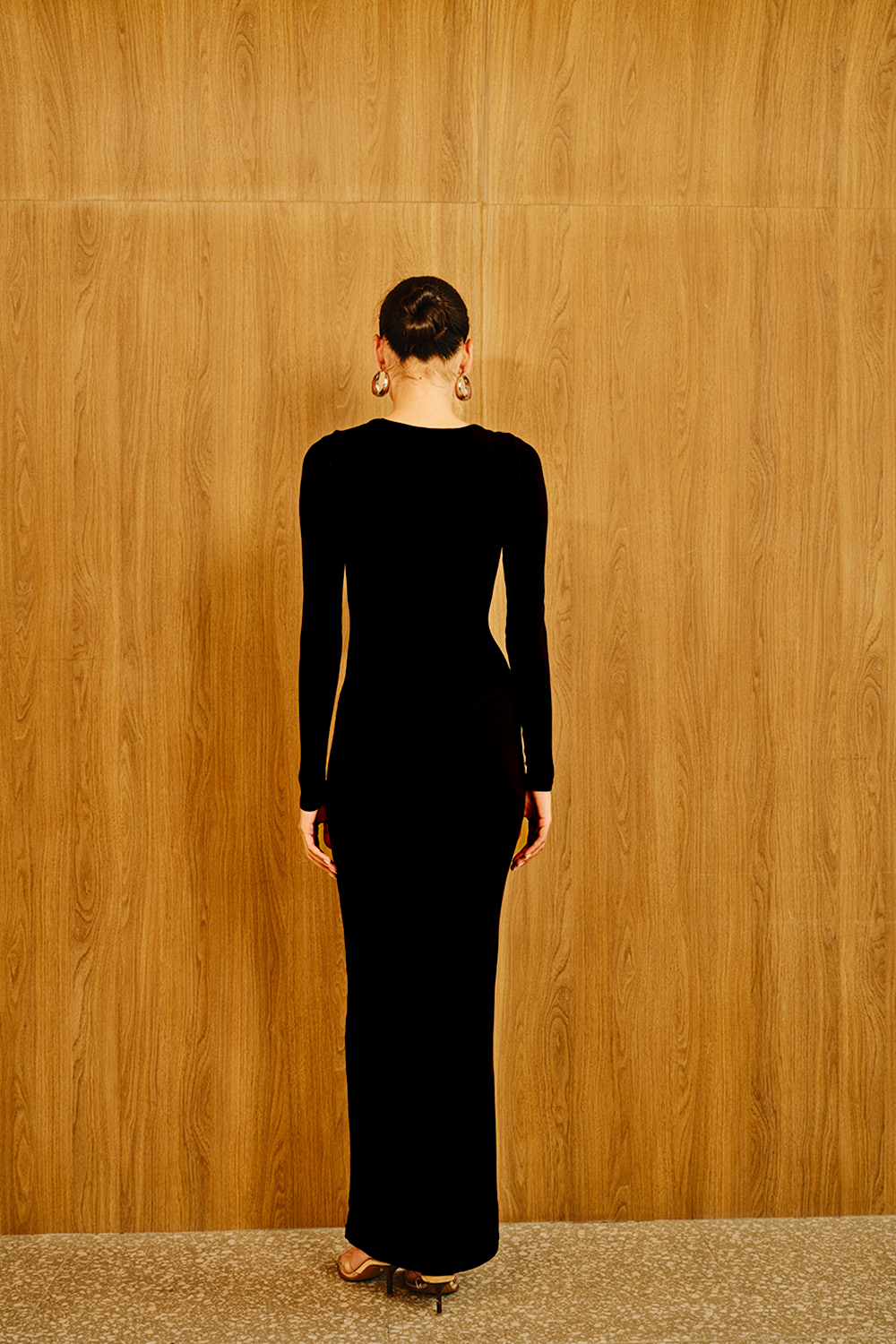 Eclipse Black Maxi Dress - BonkersCorner