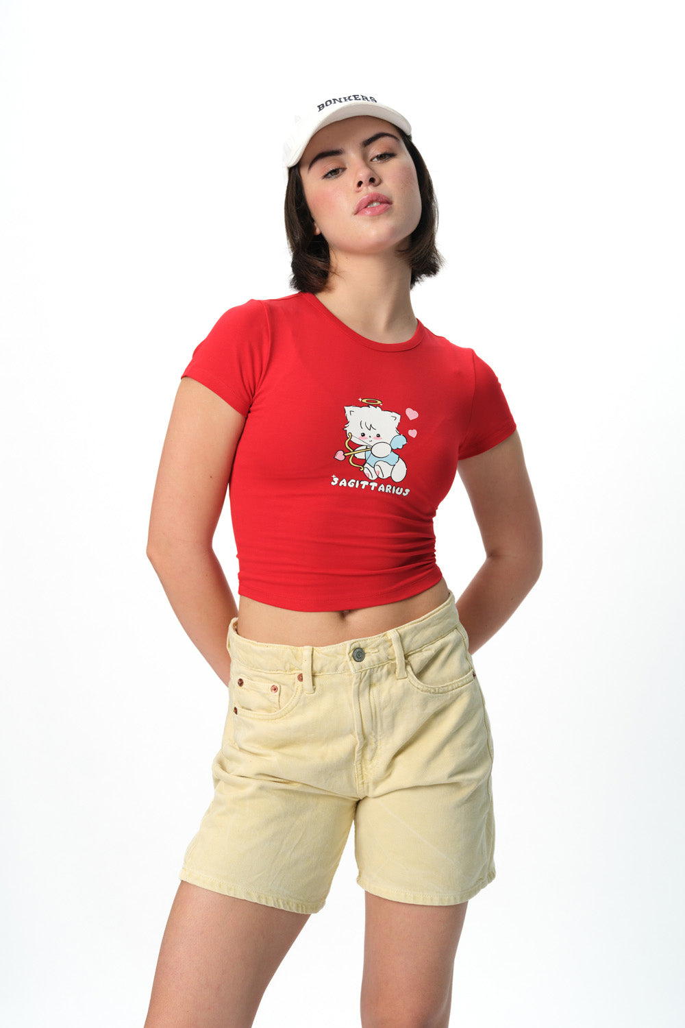 Sagittarius Soar Long Length Baby Tee - BonkersCorner
