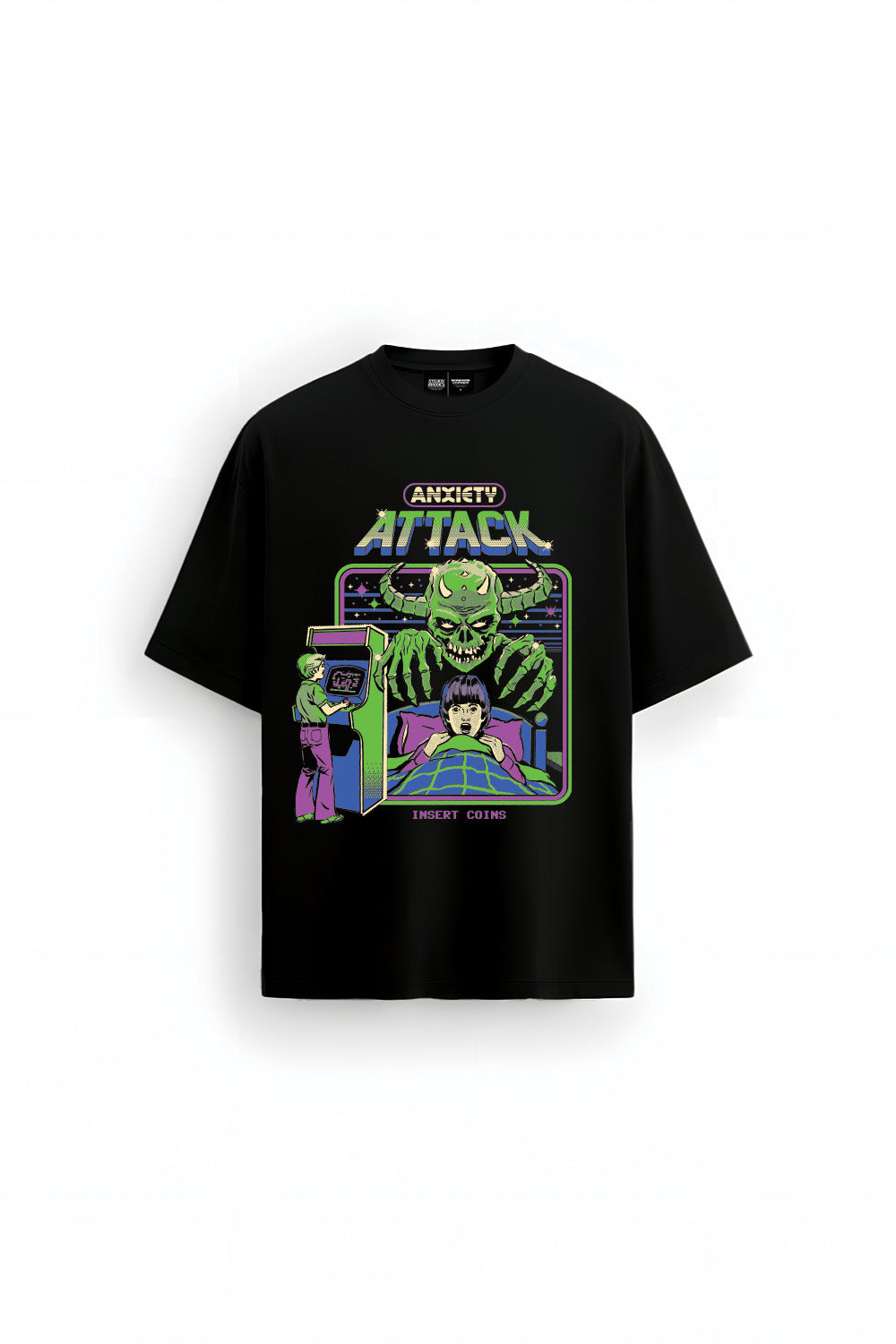 Anxiety Chase Oversized T-Shirt - BonkersCorner