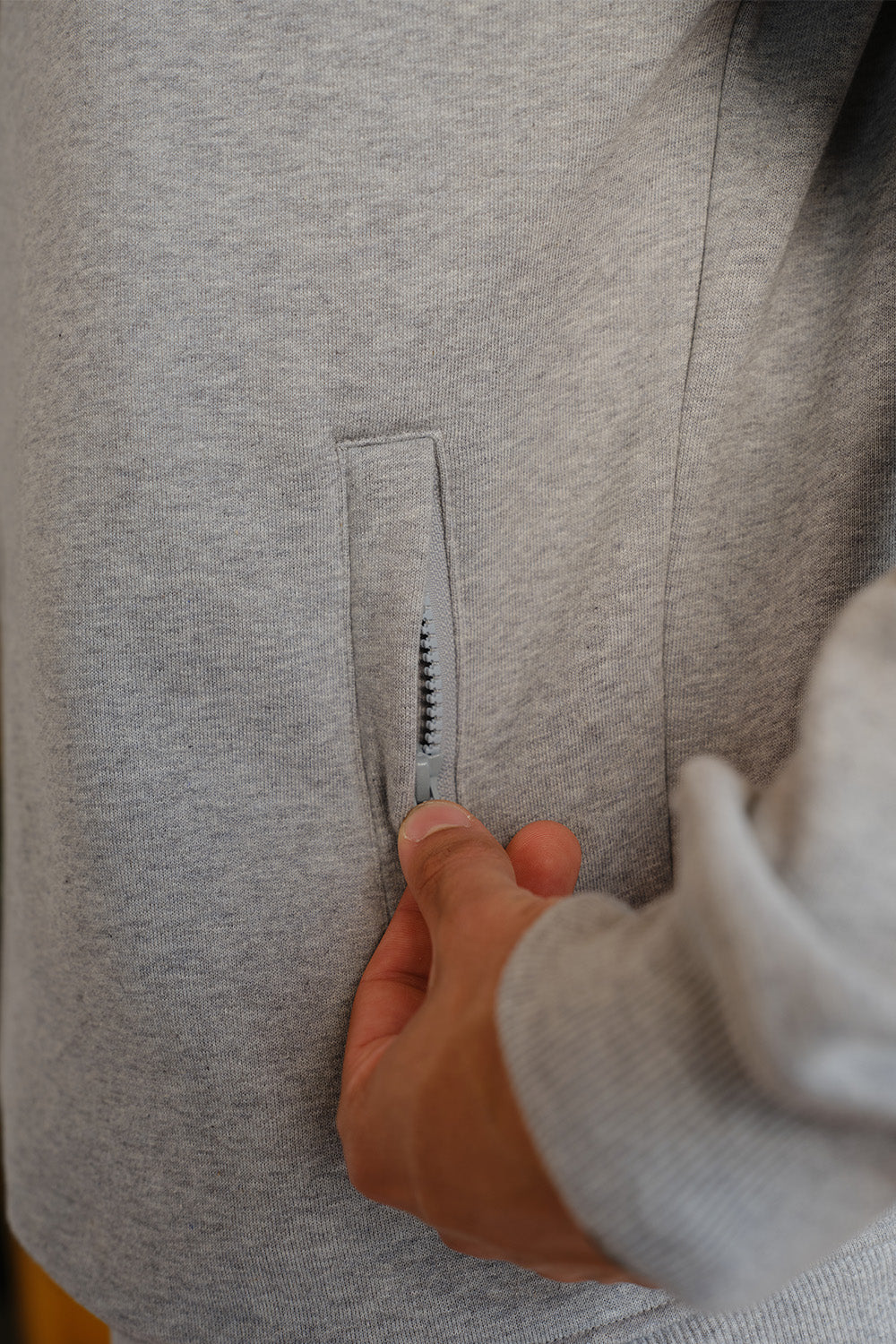 Ash Drift High Neck Zipper Jacket - BonkersCorner