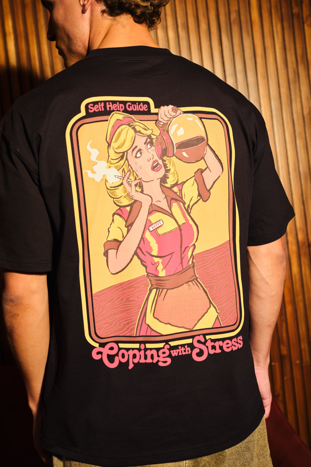 Coping With Stress Oversized T-shirt - BonkersCorner