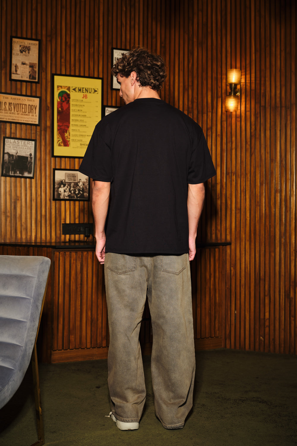 Back On My Bullshit Black Oversized T-Shirt - BonkersCorner