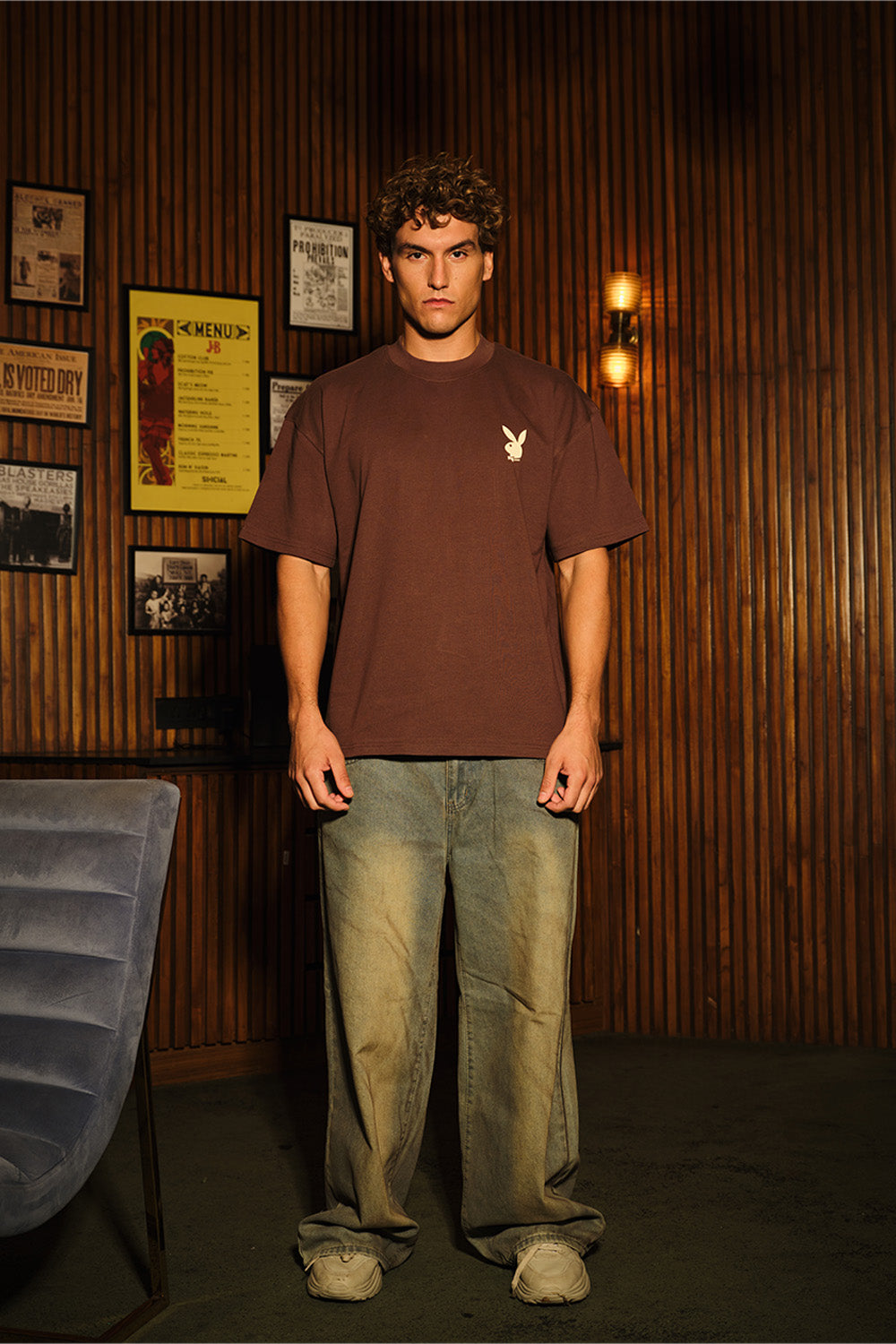 Playboy Enterprises Oversized T-shirt - BonkersCorner