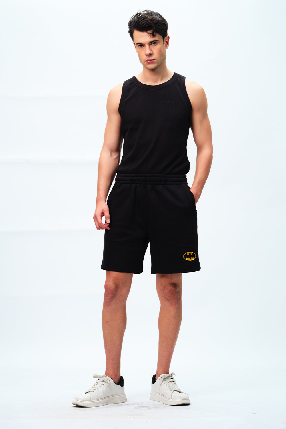 Batman Signature Lounge Shorts - BonkersCorner
