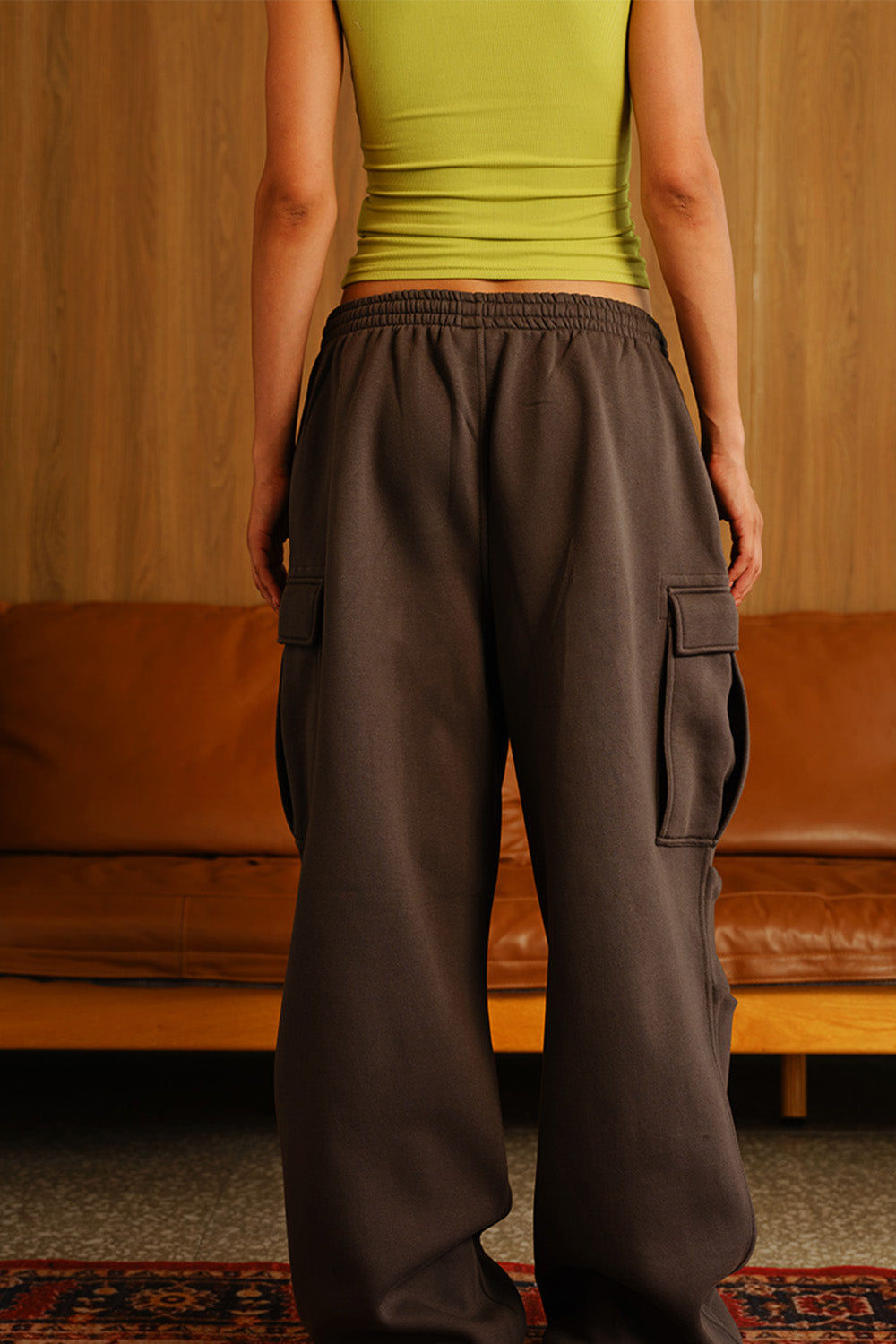 Fadeout Olive 4 pockets Pant - BonkersCorner