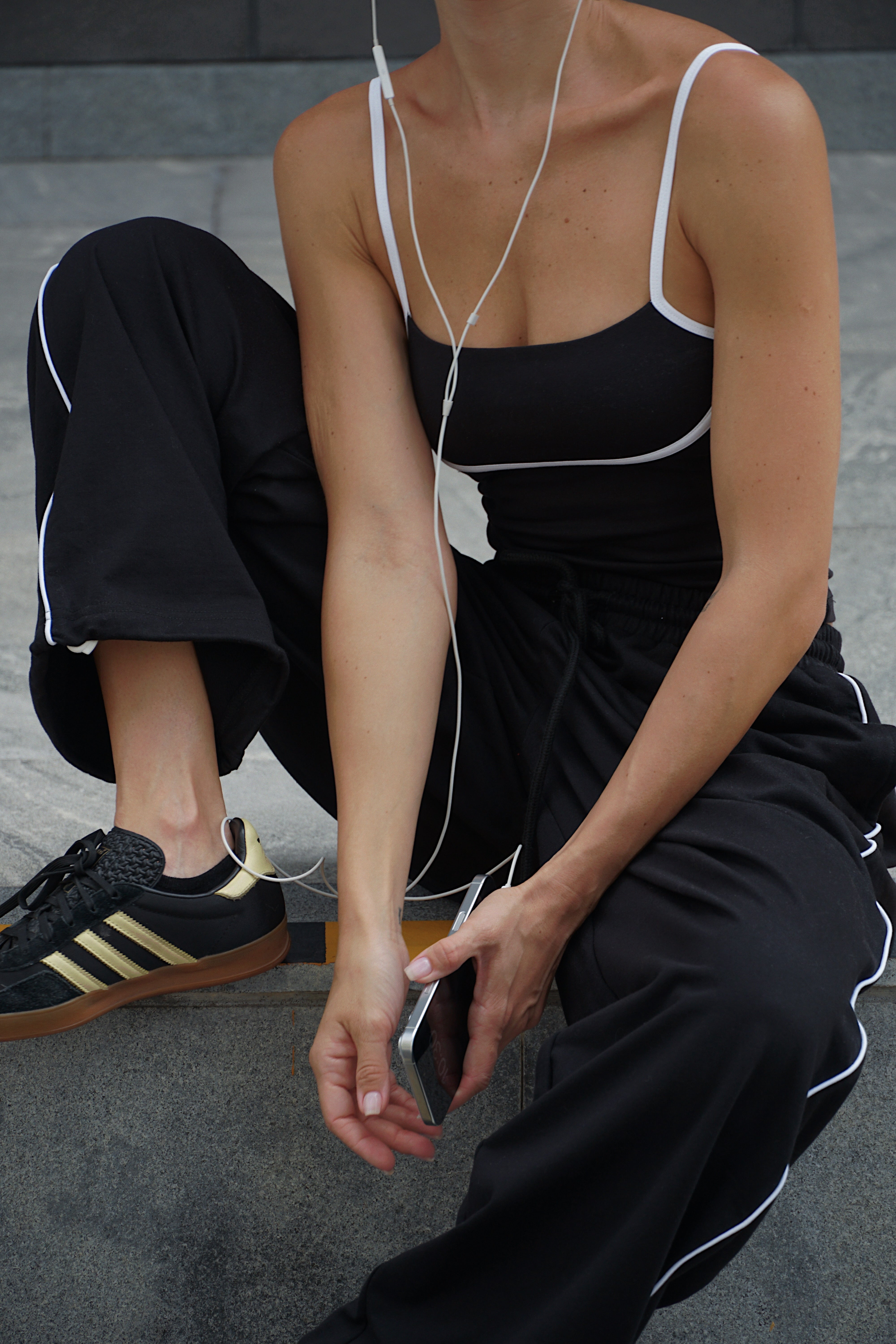 Black Essential Cami Top - BonkersCorner