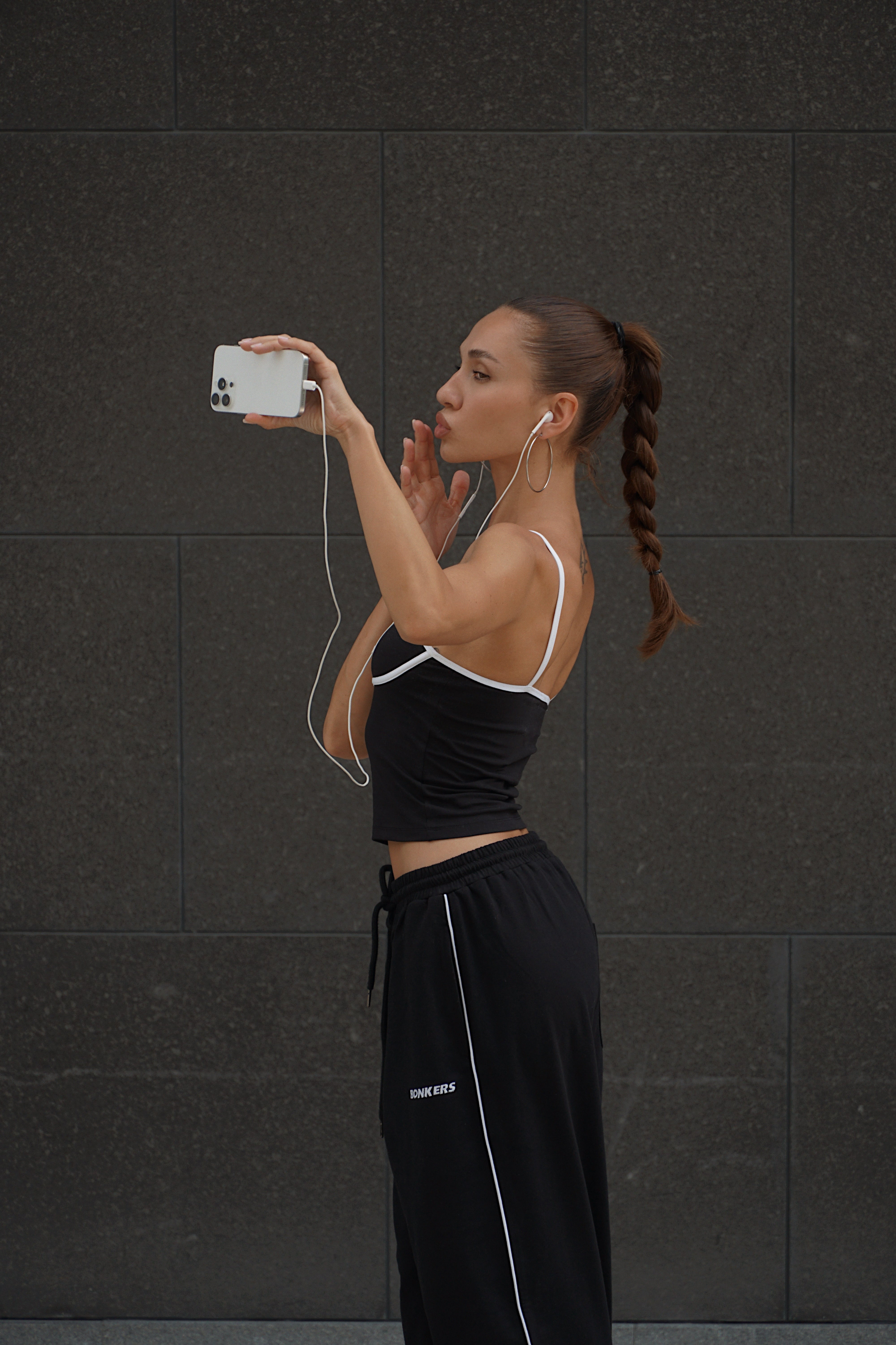 Black Essential Cami Top - BonkersCorner