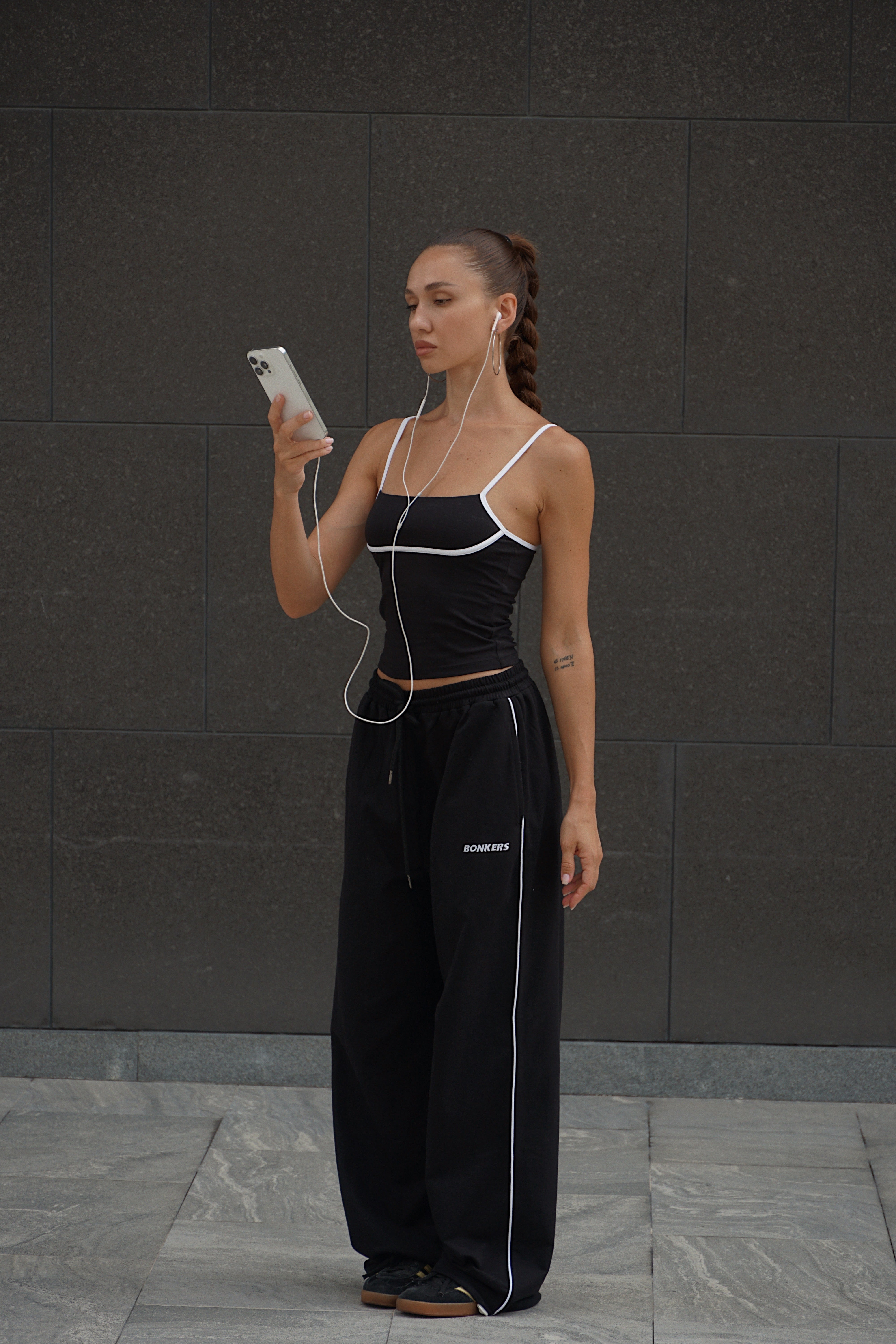 Black Essential Cami Top - BonkersCorner