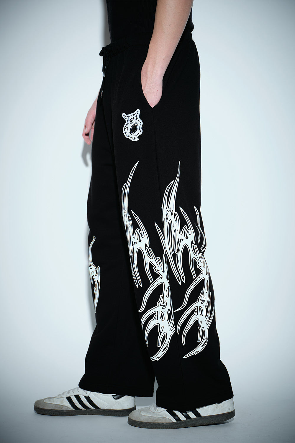 Bladebyte Wide Leg Pants - BonkersCorner