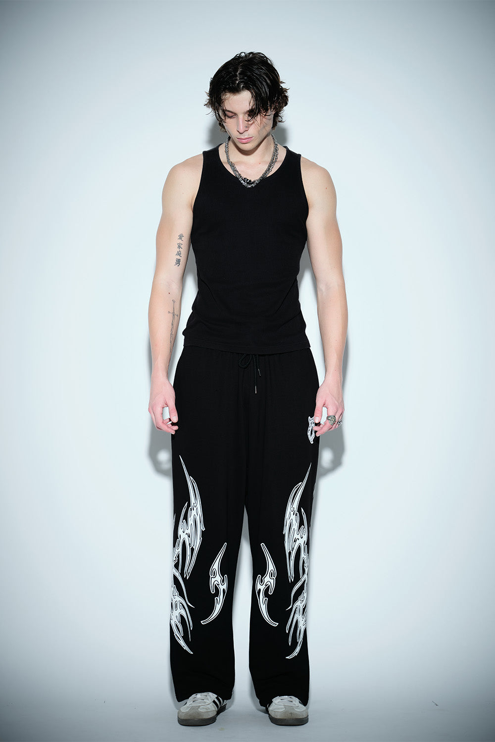 Bladebyte Wide Leg Pants - BonkersCorner
