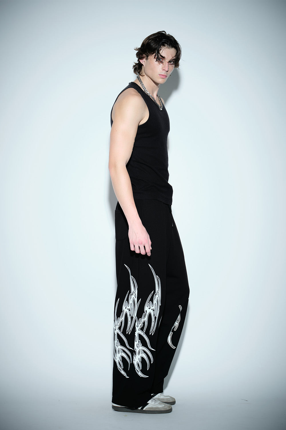 Bladebyte Wide Leg Pants - BonkersCorner