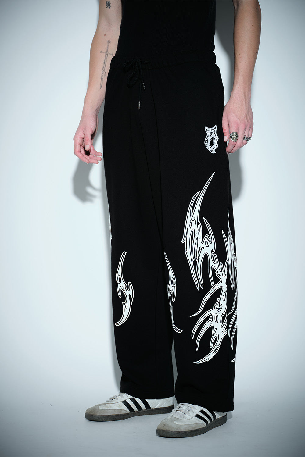 Bladebyte Wide Leg Pants - BonkersCorner