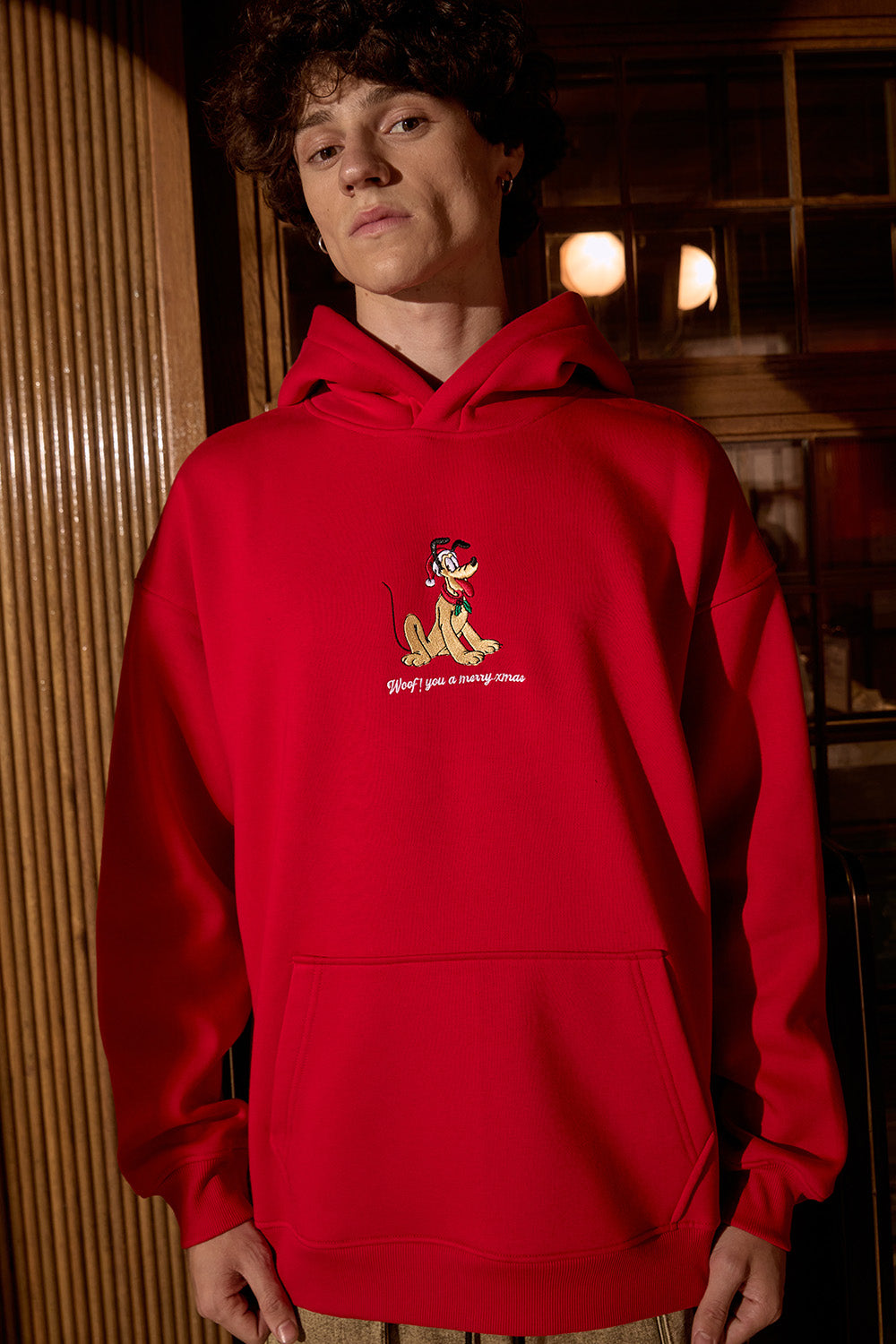 Woof You A Merry Xmas Hoodie - BonkersCorner