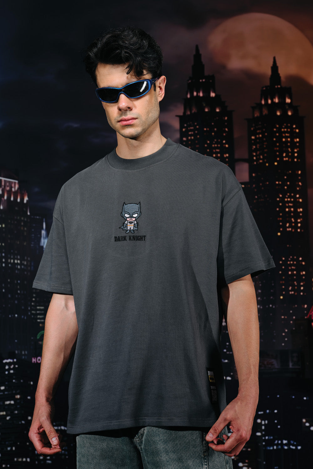 Bat Toon Oversized T-shirt - BonkersCorner