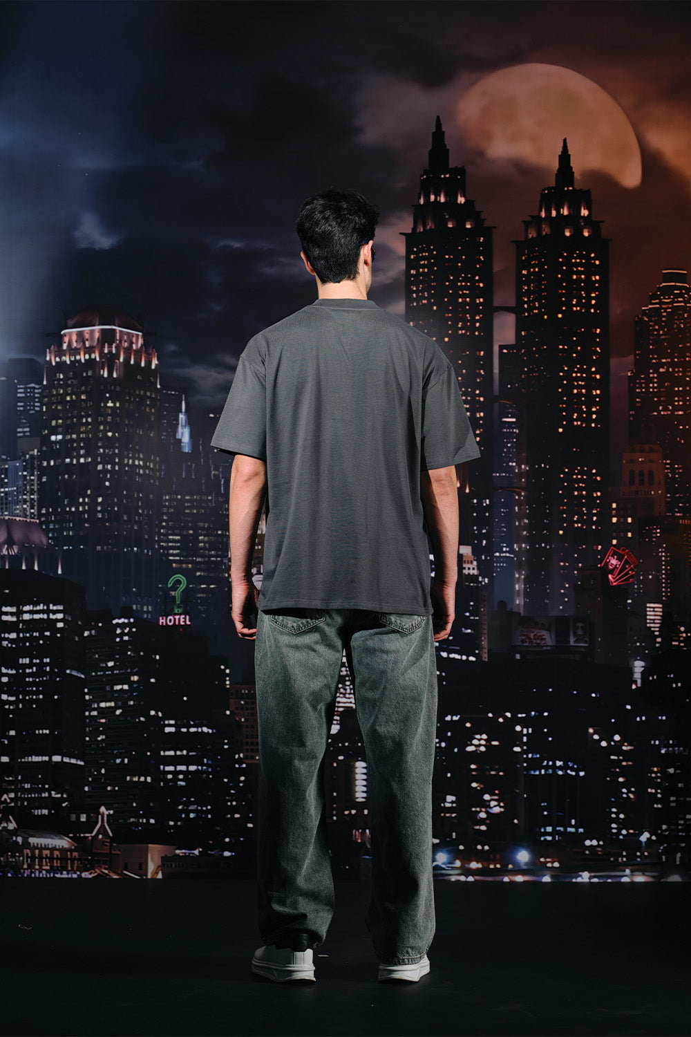 Bat Toon Oversized T-shirt - BonkersCorner