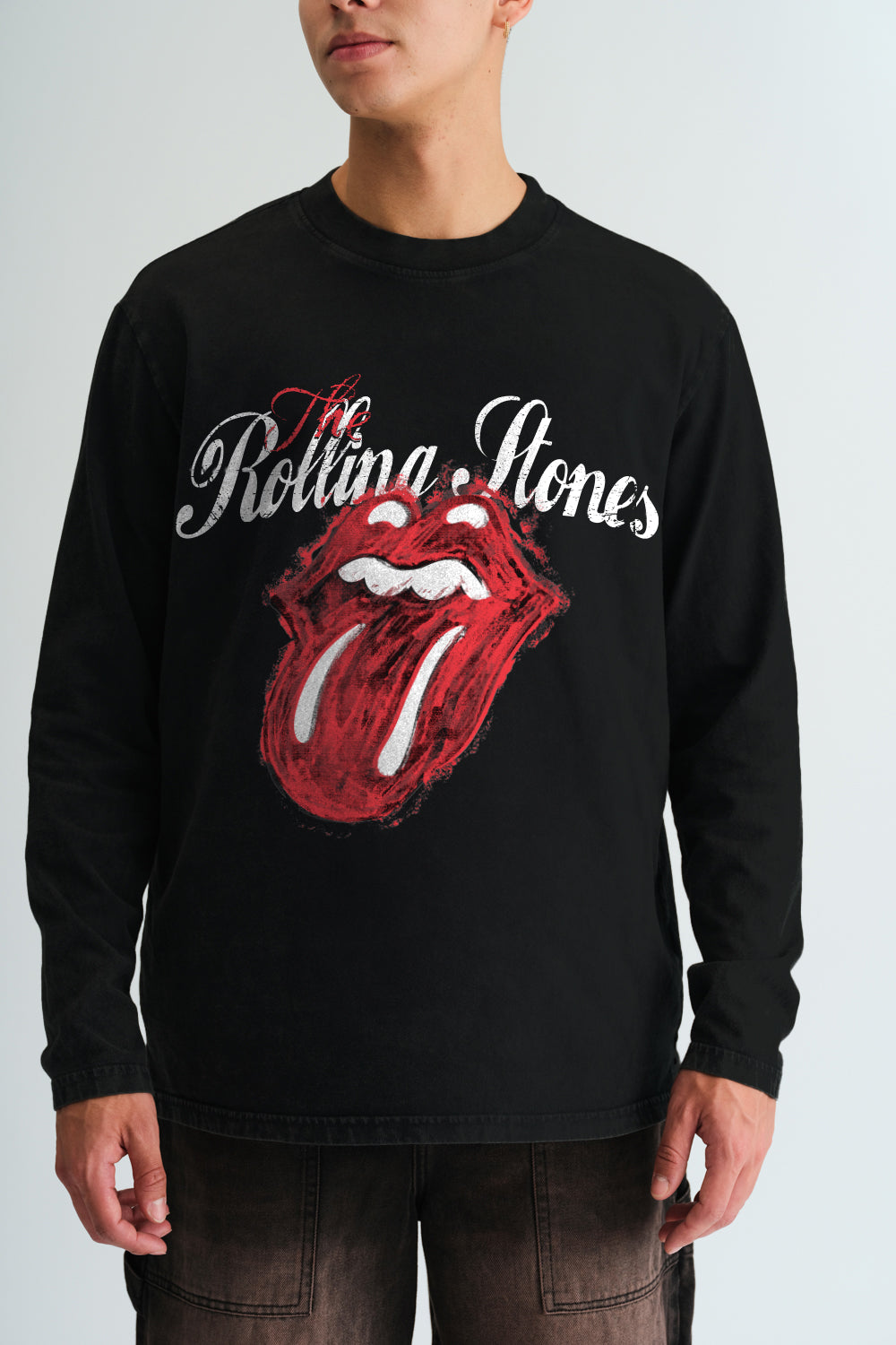 Paint It Black Full Sleeves T-shirt - BonkersCorner