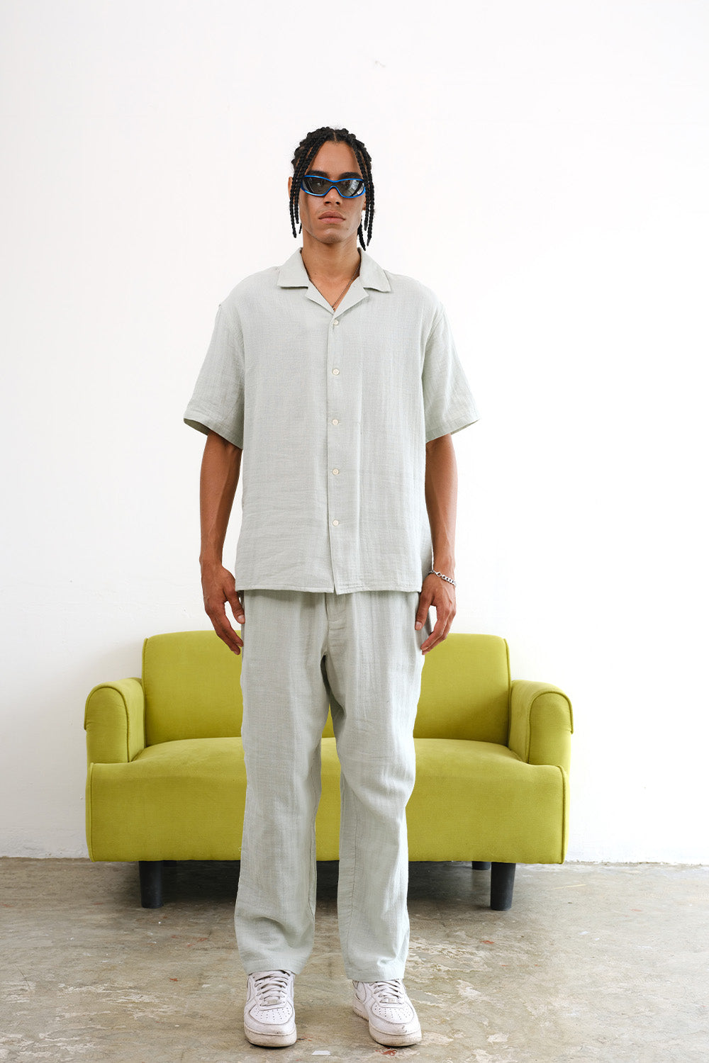 Bonkercorner_aqua organic cotton gauze pants2