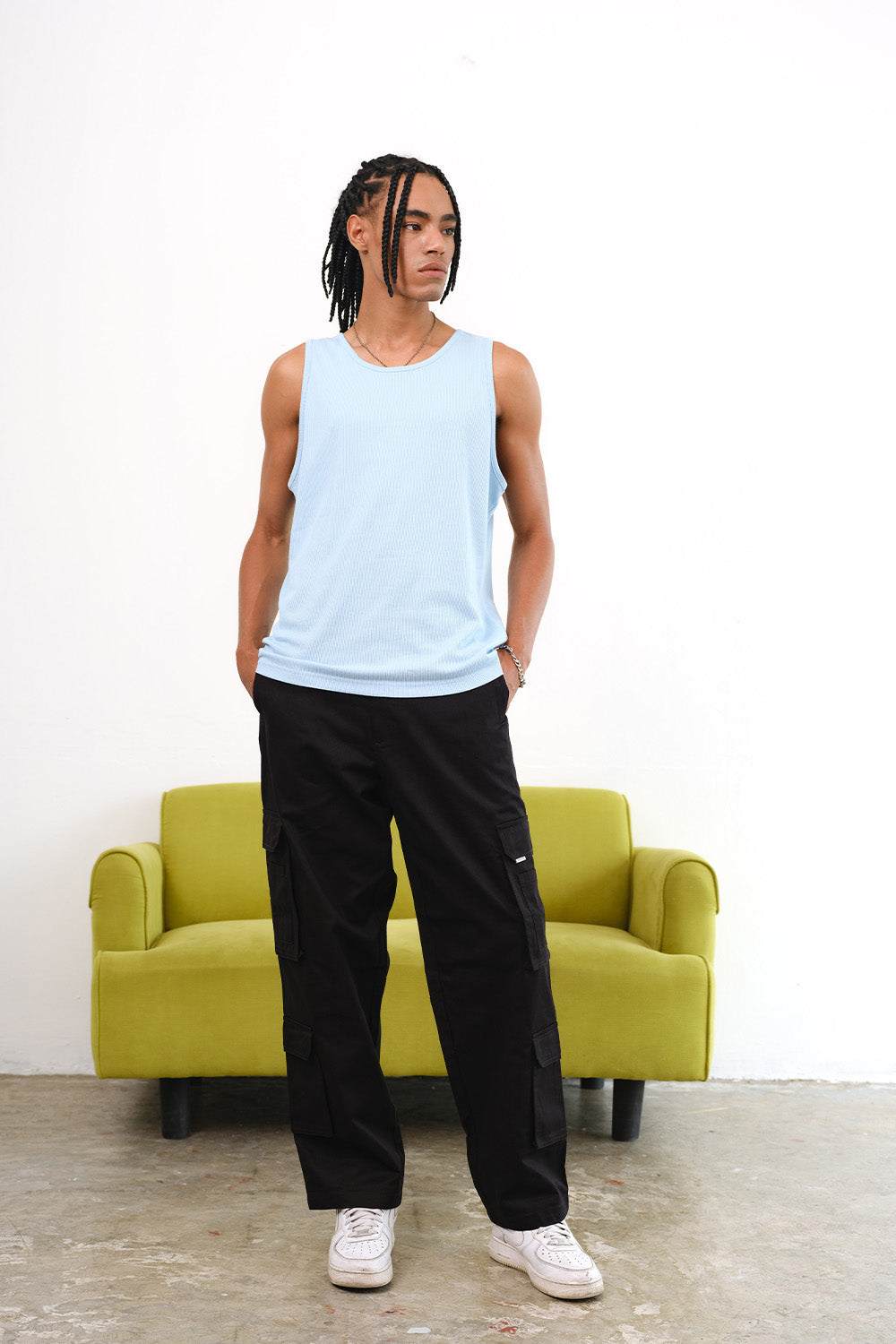 Black 10 Pockets Cargo Pants - BonkersCorner