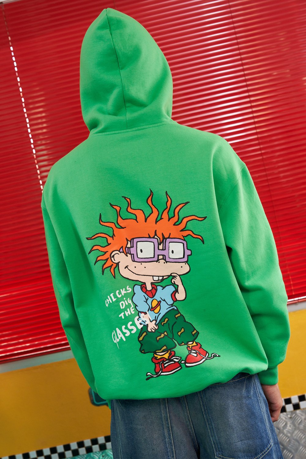 Bonkers corner_chicks dig the glasses green hoodie_10