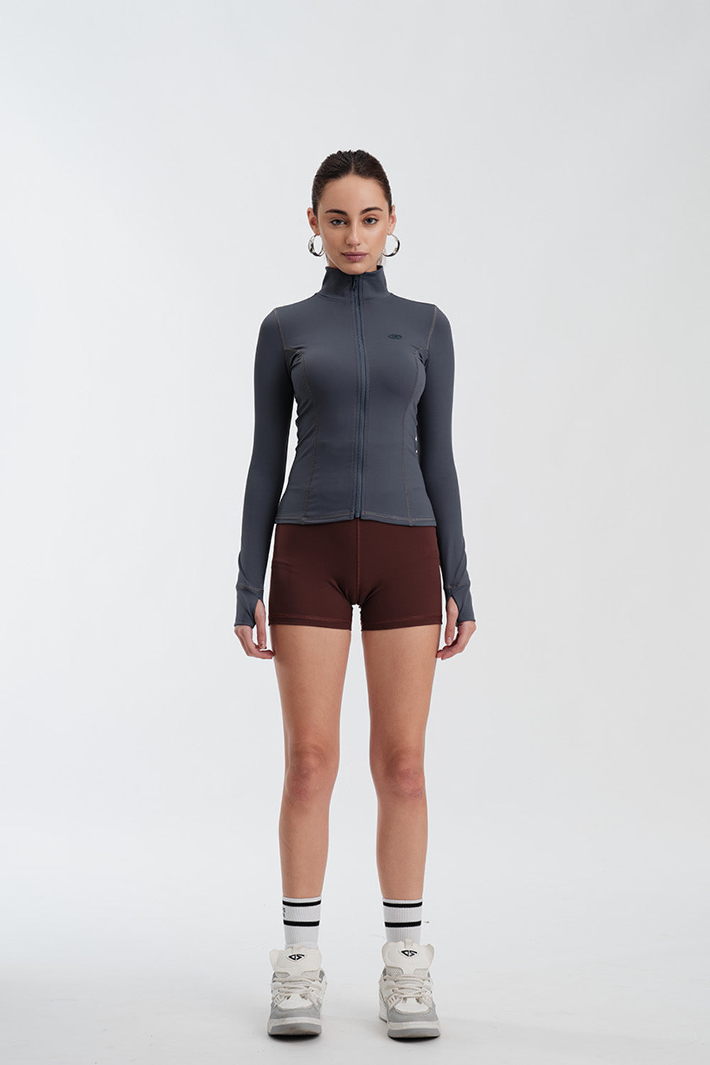 Topaz Grey Defined Regular Jacket - BonkersCorner