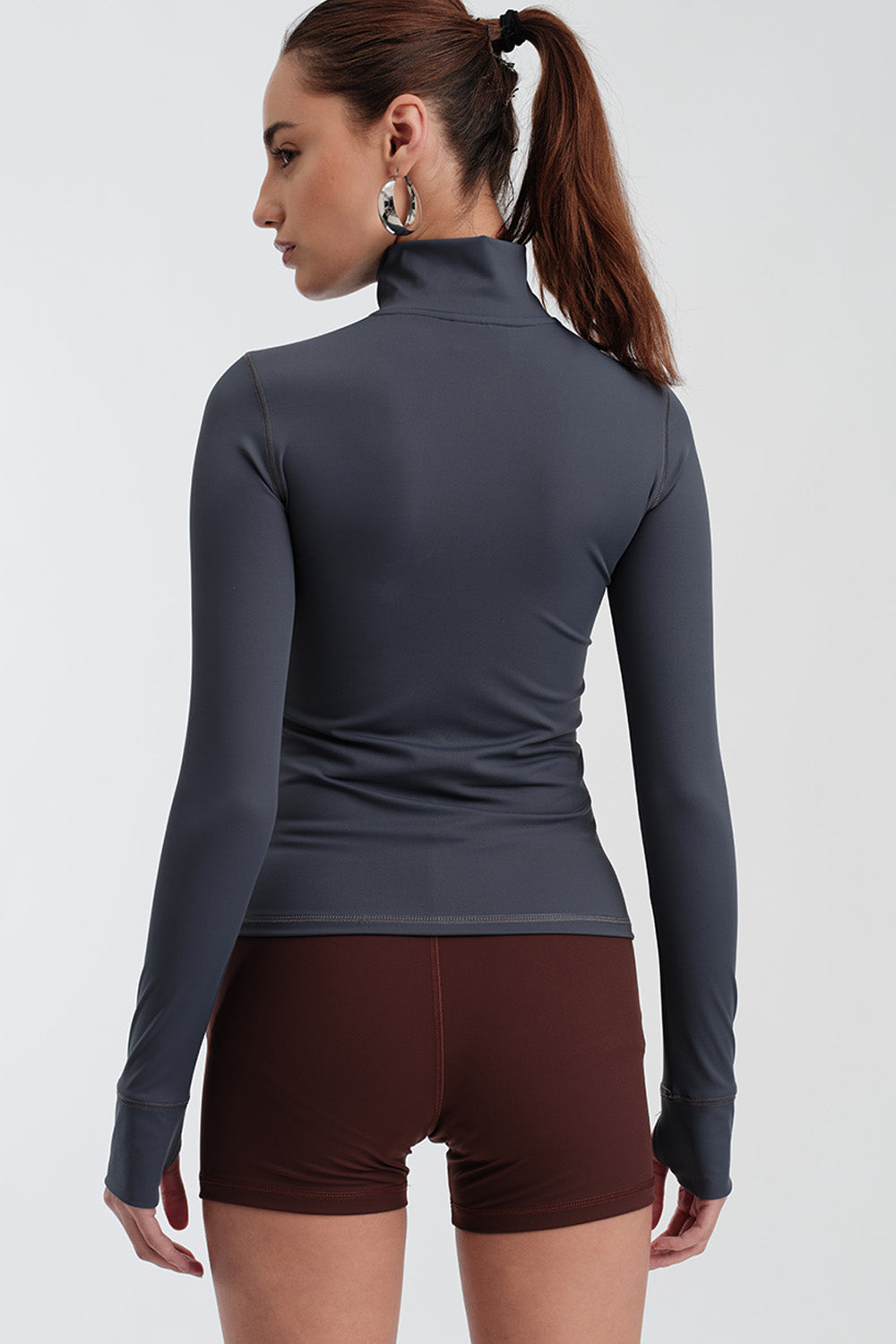 Topaz Grey Defined Regular Jacket - BonkersCorner