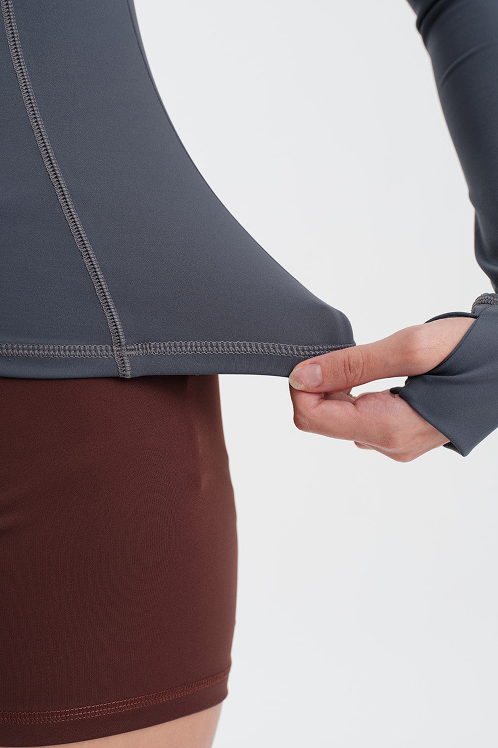 Topaz Grey Defined Regular Jacket - BonkersCorner