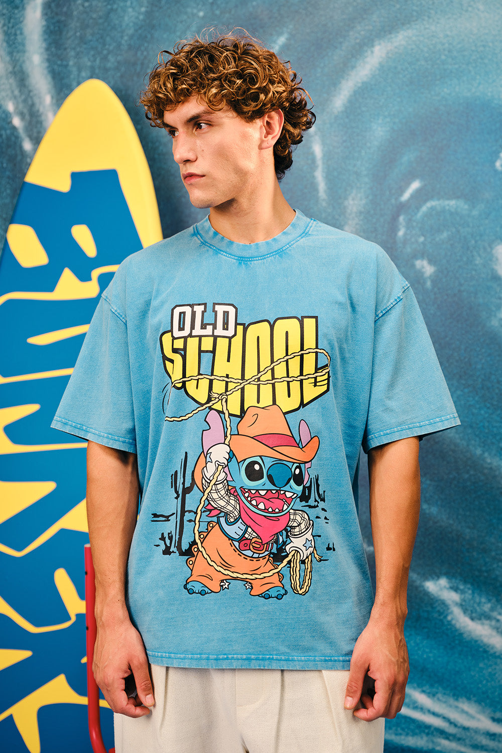 Old School Stitch Oversized T-Shirt - BonkersCorner