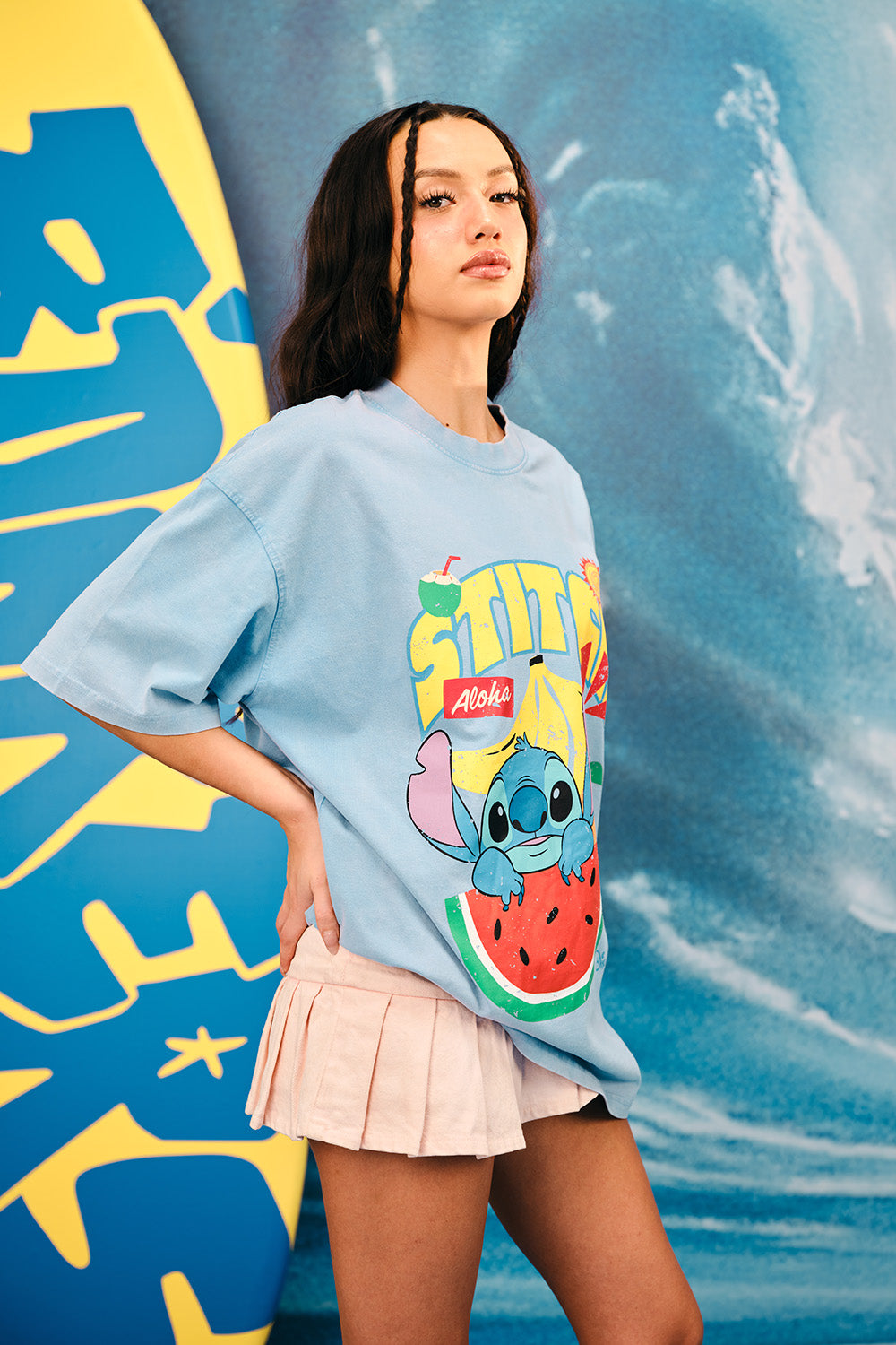 Tropicool Trouble Oversized T-shirt - BonkersCorner