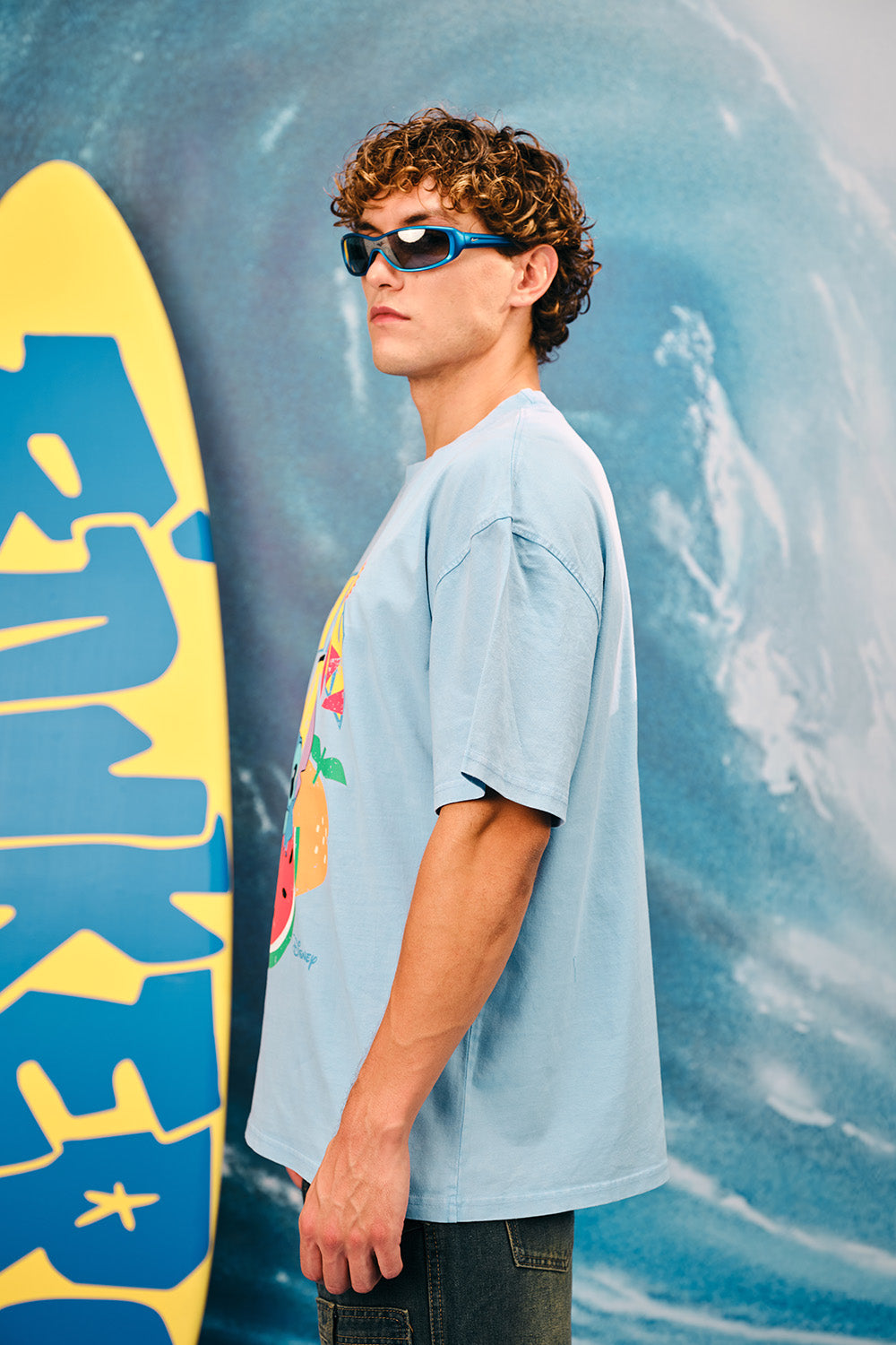 Tropicool Trouble Oversized T-shirt - BonkersCorner