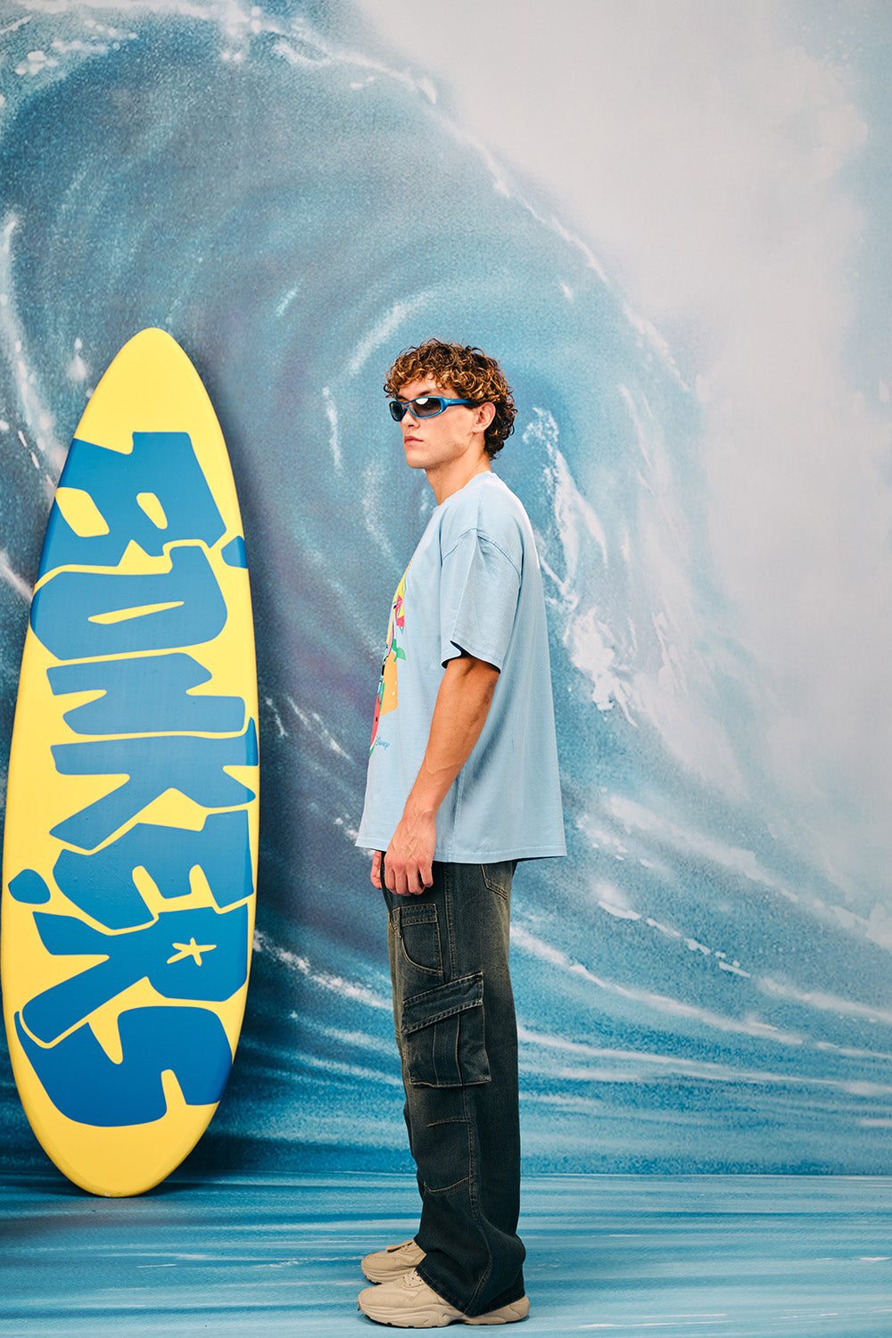 Tropicool Trouble Oversized T-shirt - BonkersCorner