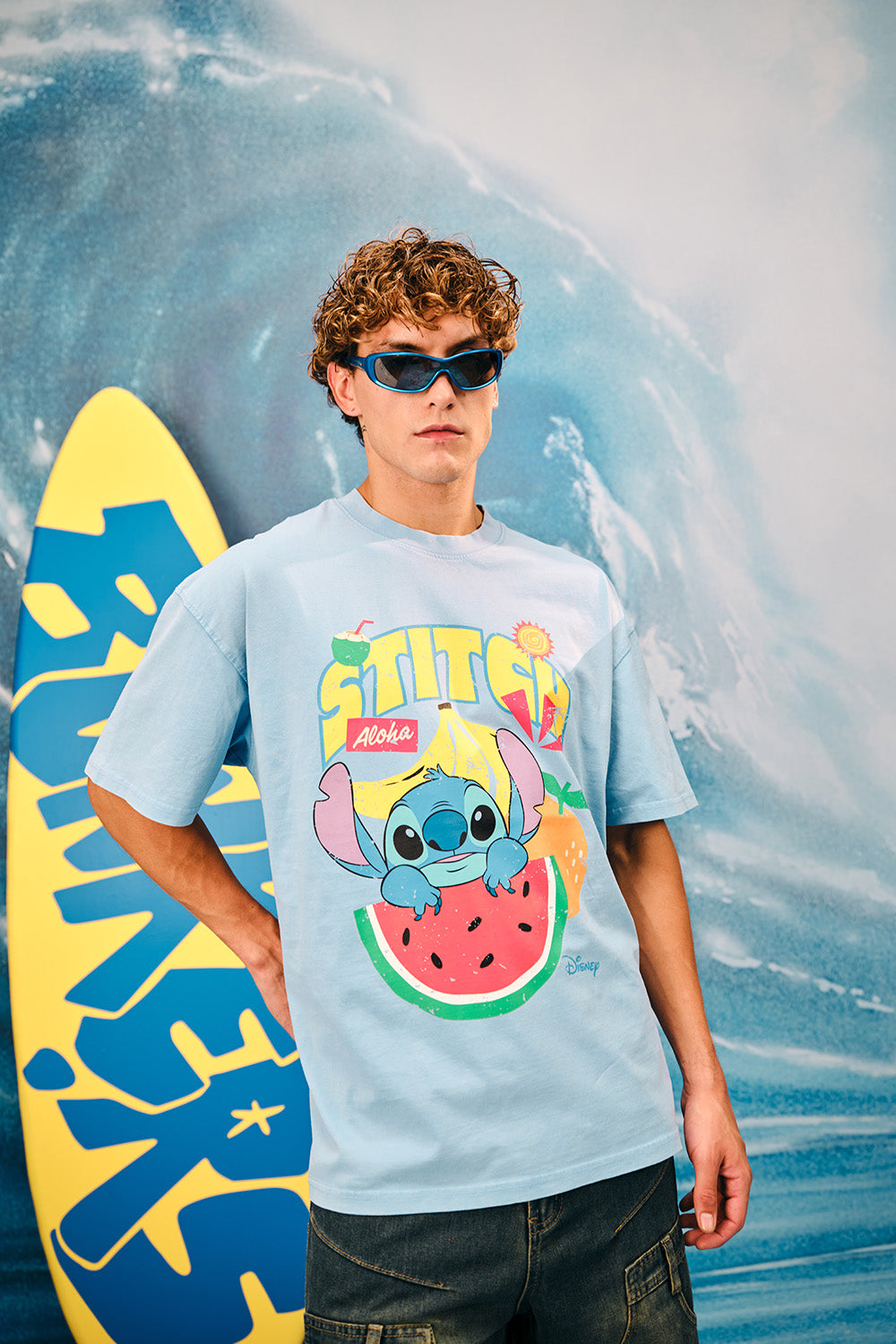 Tropicool Trouble Oversized T-shirt - BonkersCorner