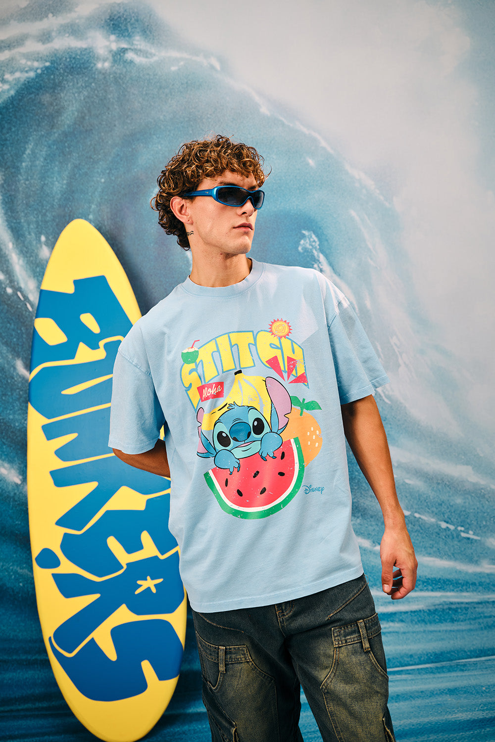 Tropicool Trouble Oversized T-shirt - BonkersCorner