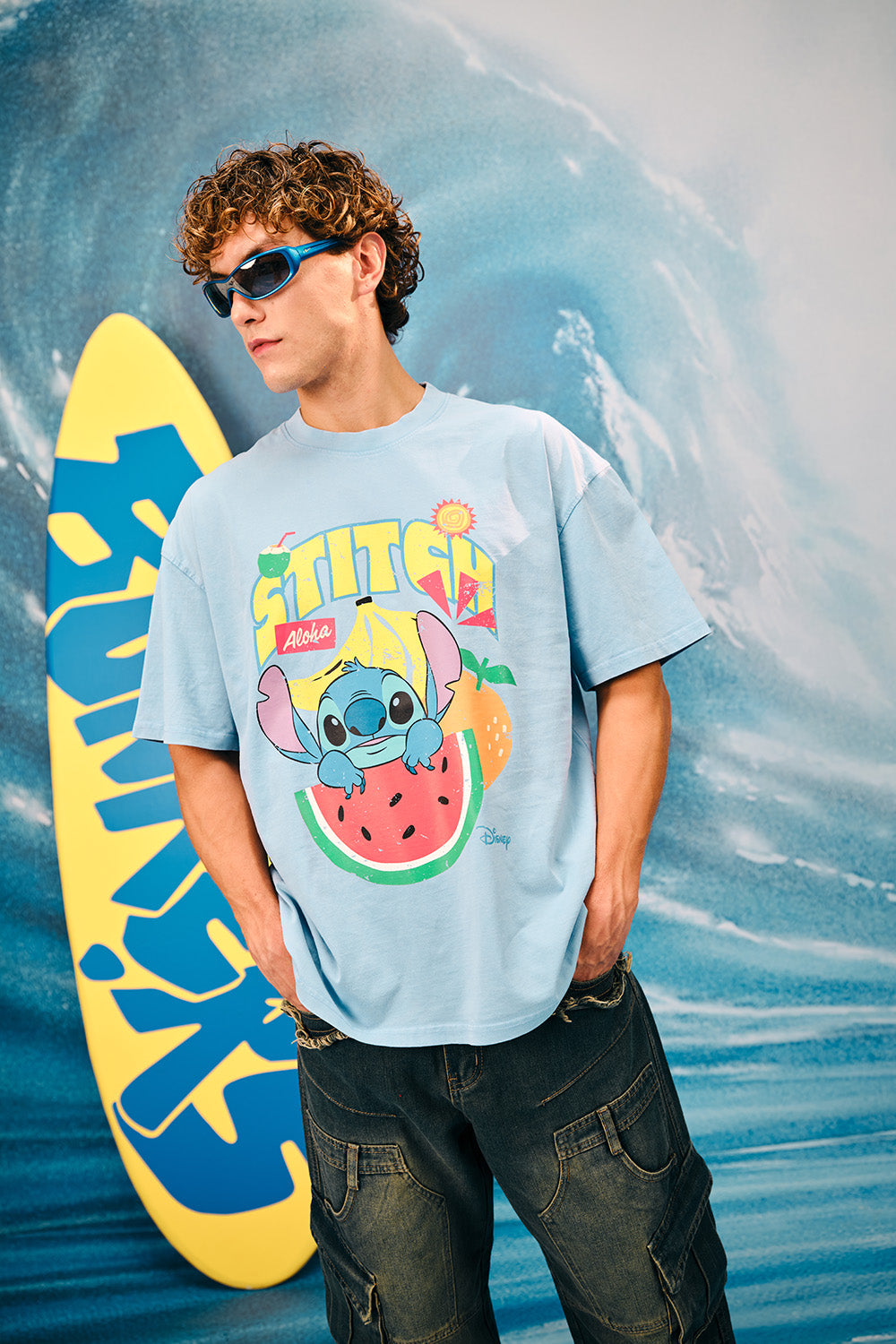 Tropicool Trouble Oversized T-shirt - BonkersCorner