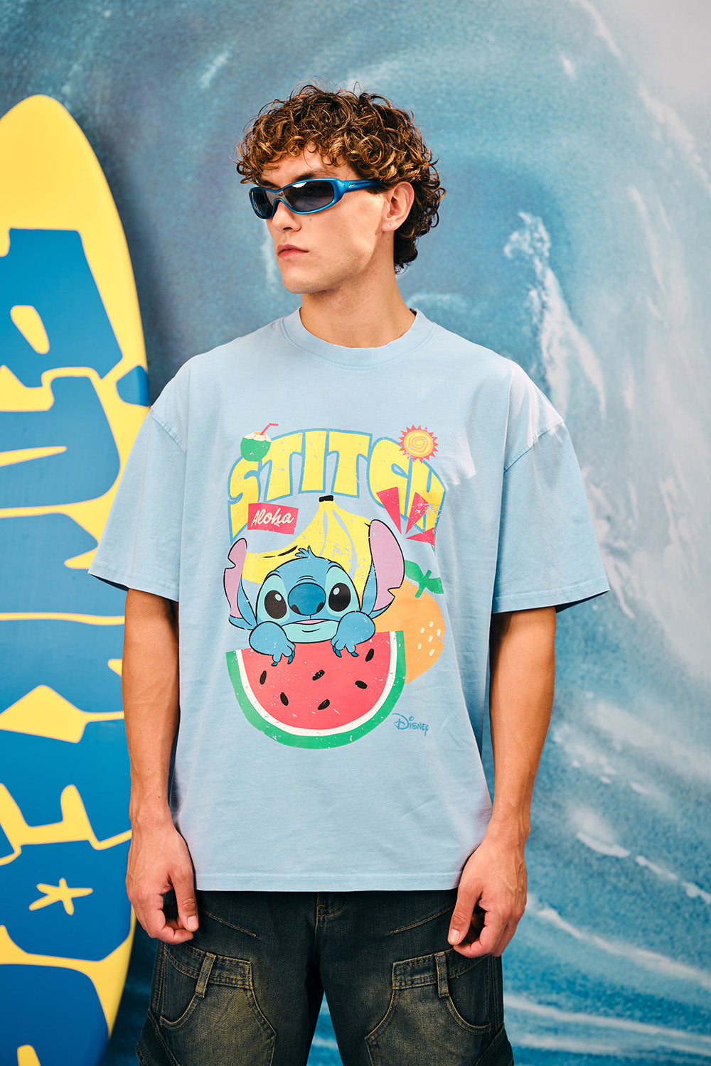 Tropicool Trouble Oversized T-shirt - BonkersCorner