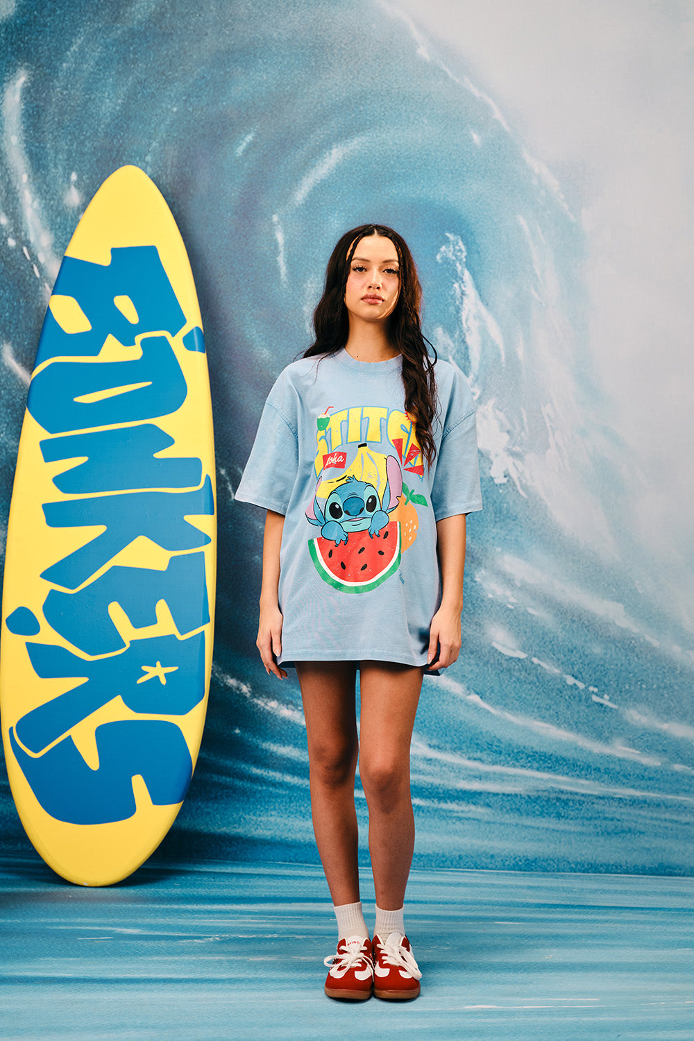Tropicool Trouble Oversized T-shirt - BonkersCorner