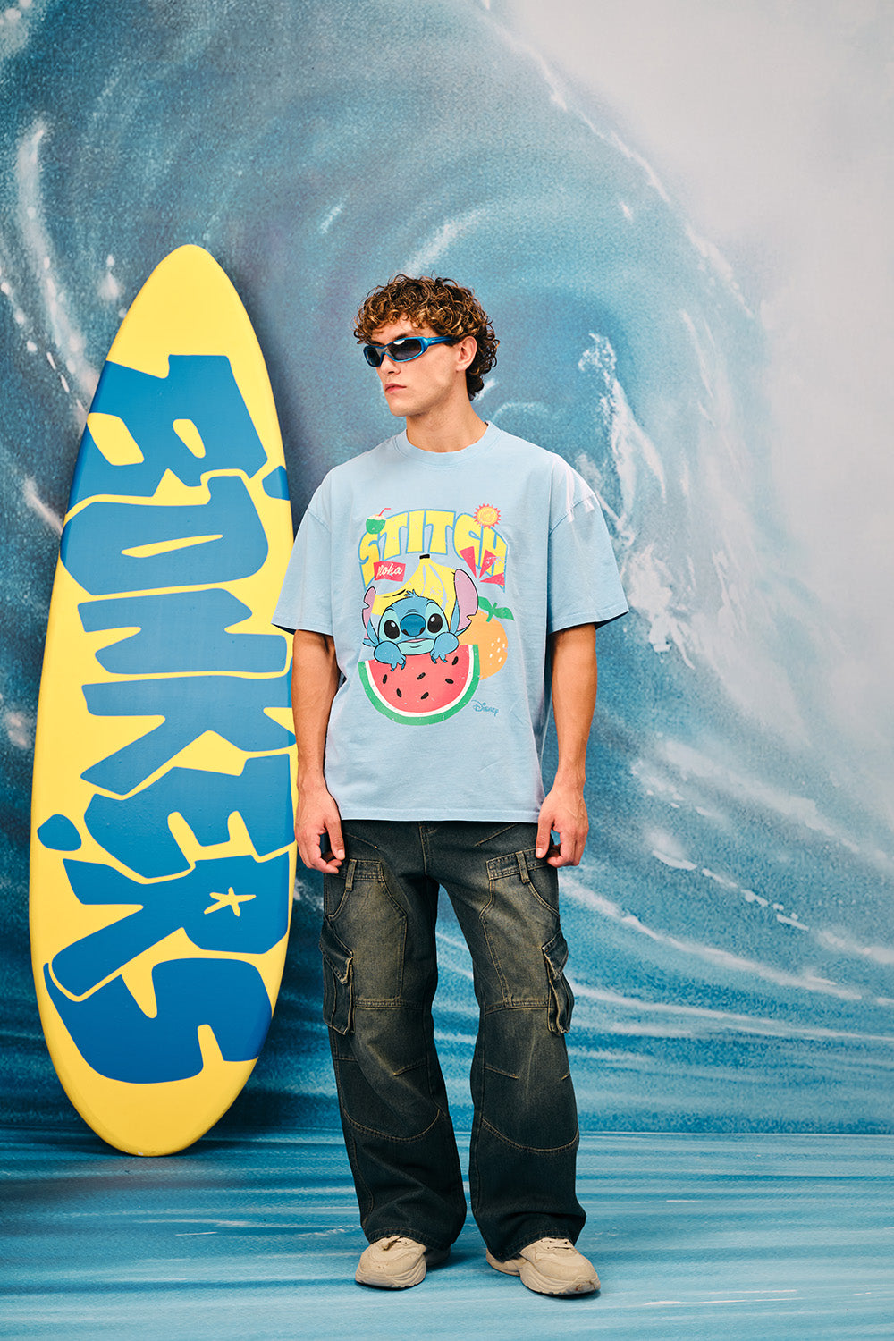 Tropicool Trouble Oversized T-shirt - BonkersCorner