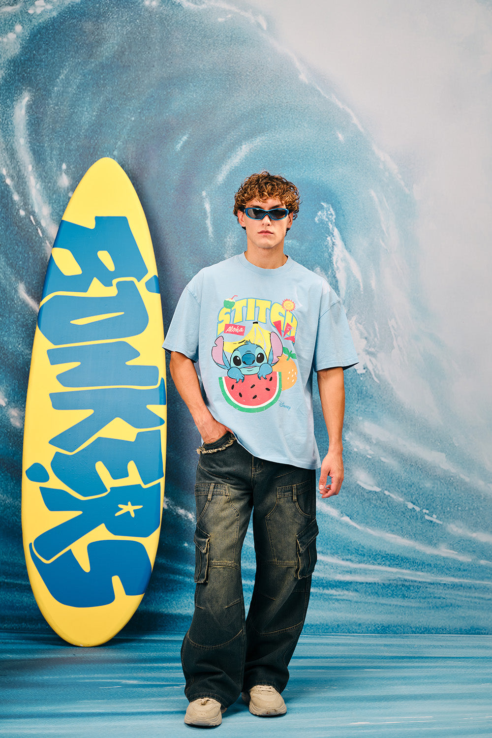 Tropicool Trouble Oversized T-shirt - BonkersCorner