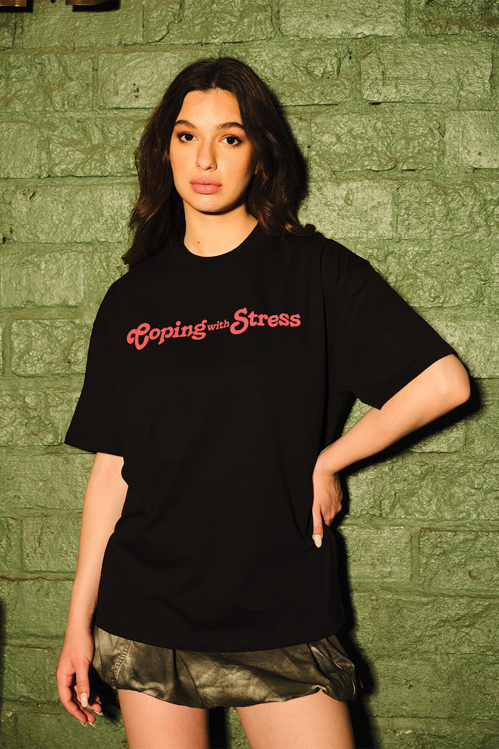 Coping With Stress Oversized T-shirt - BonkersCorner