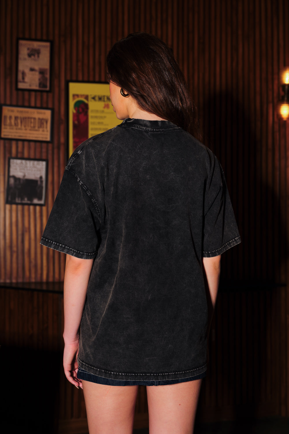 Metallic Rabbit Oversized T-shirt - BonkersCorner
