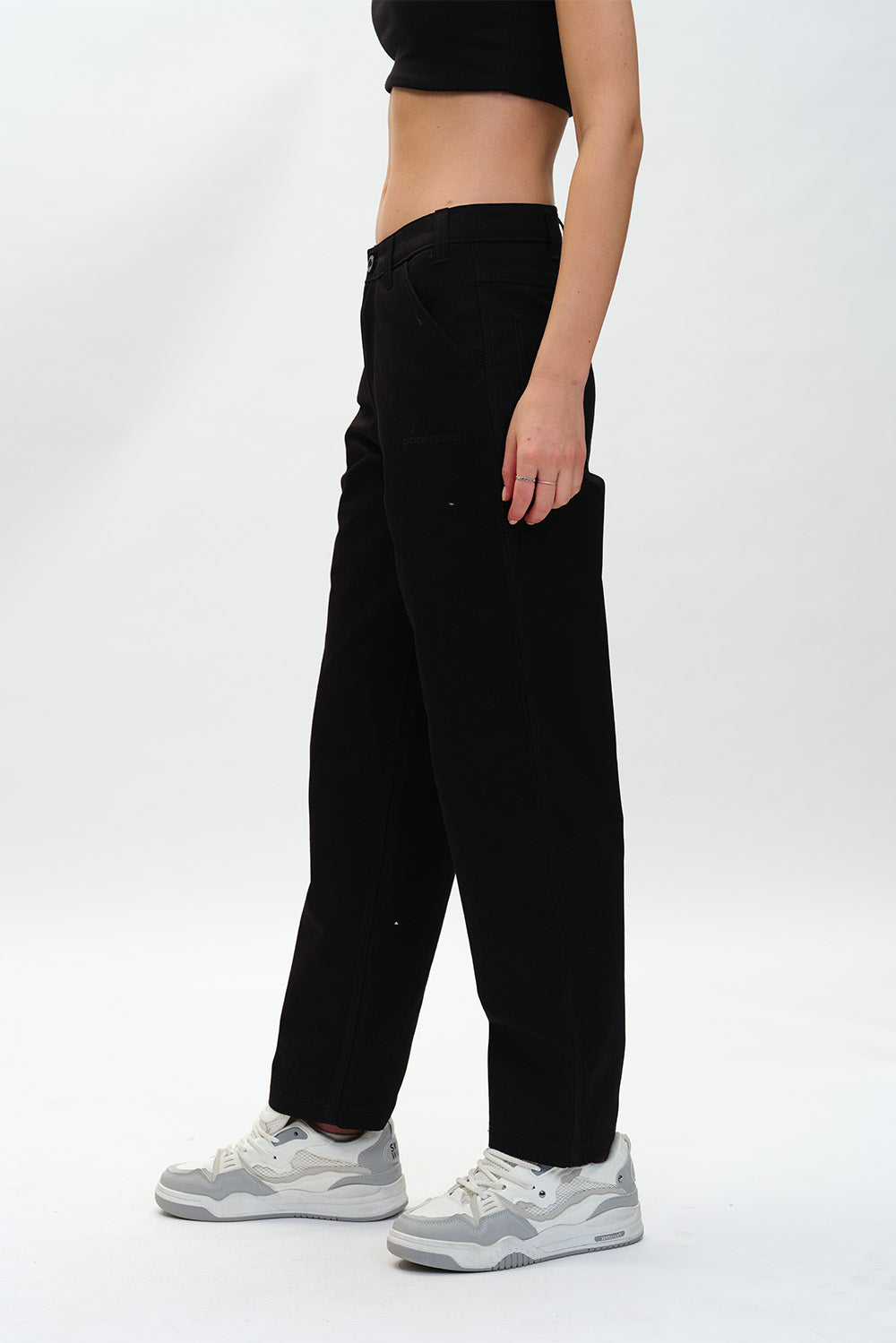 Black Carpenter Pants - BonkersCorner
