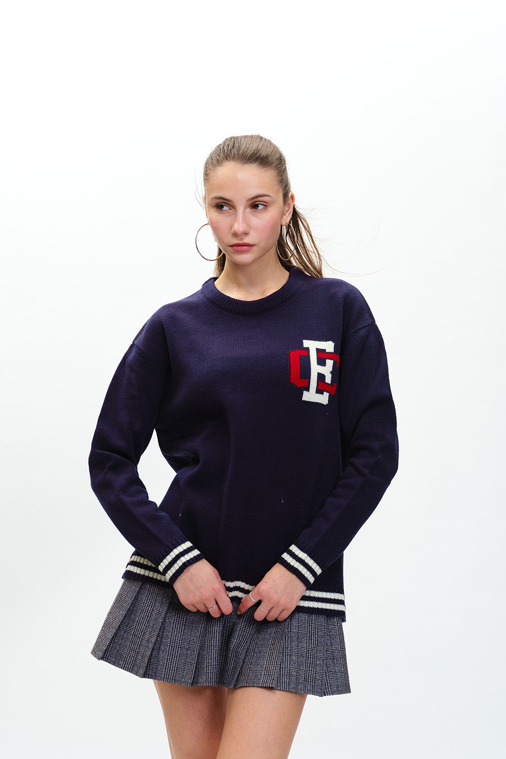 Bonkers Corner Varsity Crewneck Sweatshirt - BonkersCorner