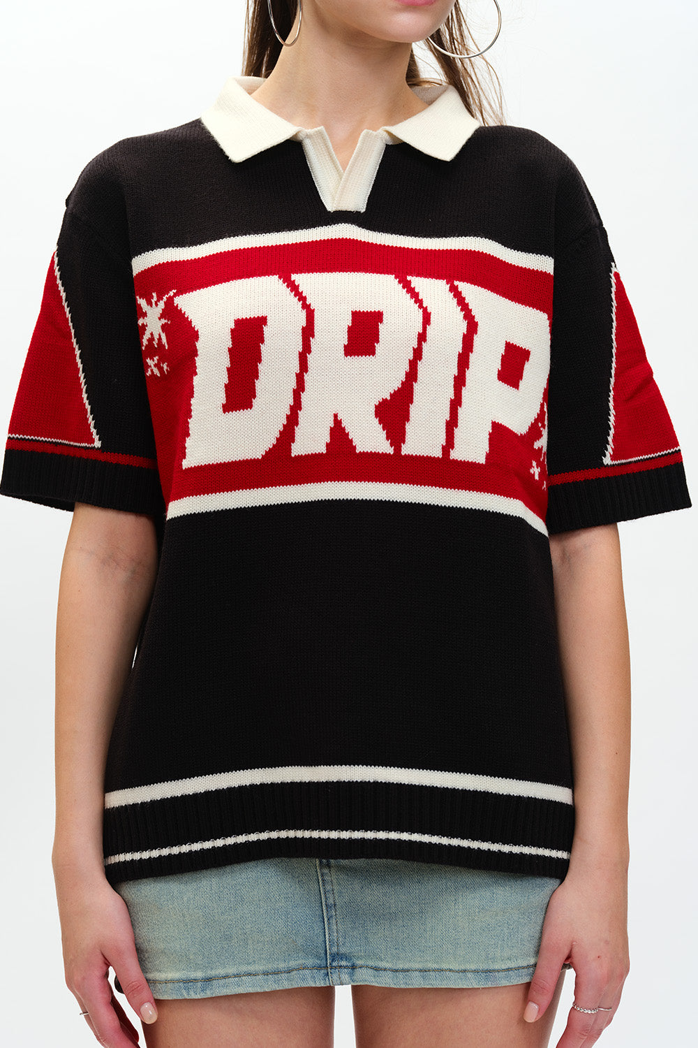 Drip Knit Polo - BonkersCorner
